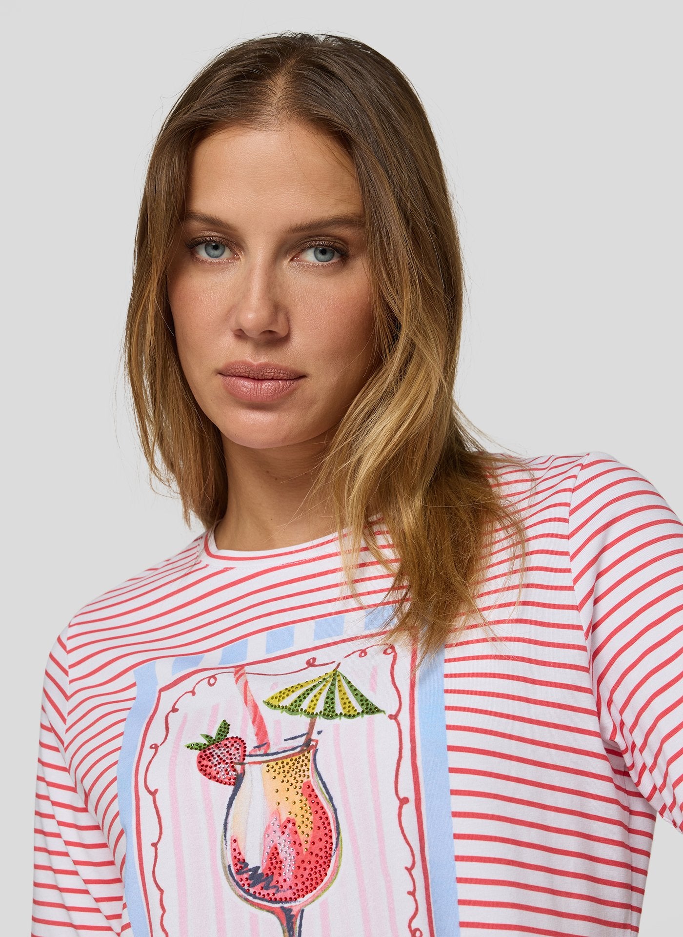 Rabe Damen T-Shirts Koralle