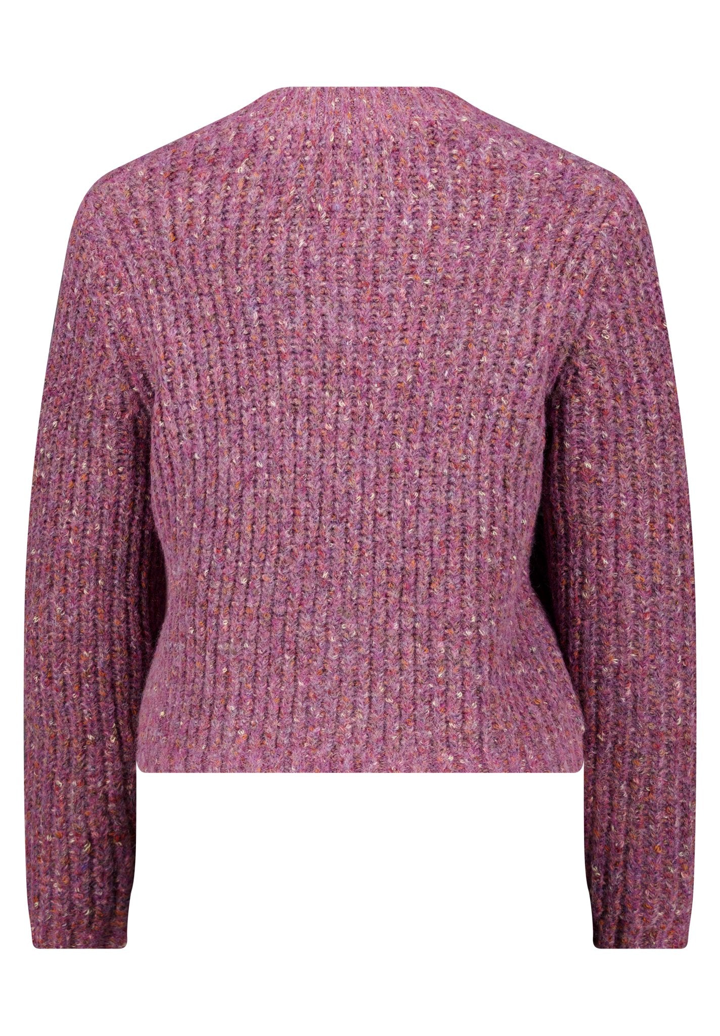 Cartoon Damen Strickjacken Dark Purple Mel