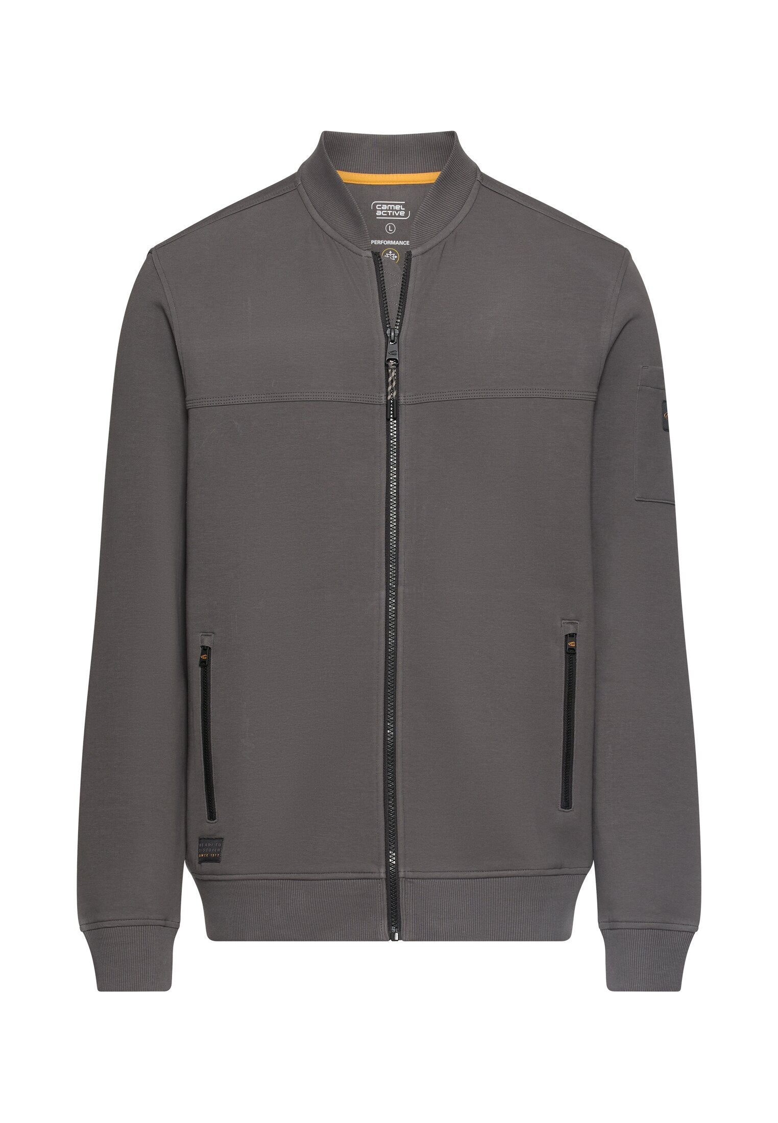 Camel active Herren Sweatjacken  Gunmetal