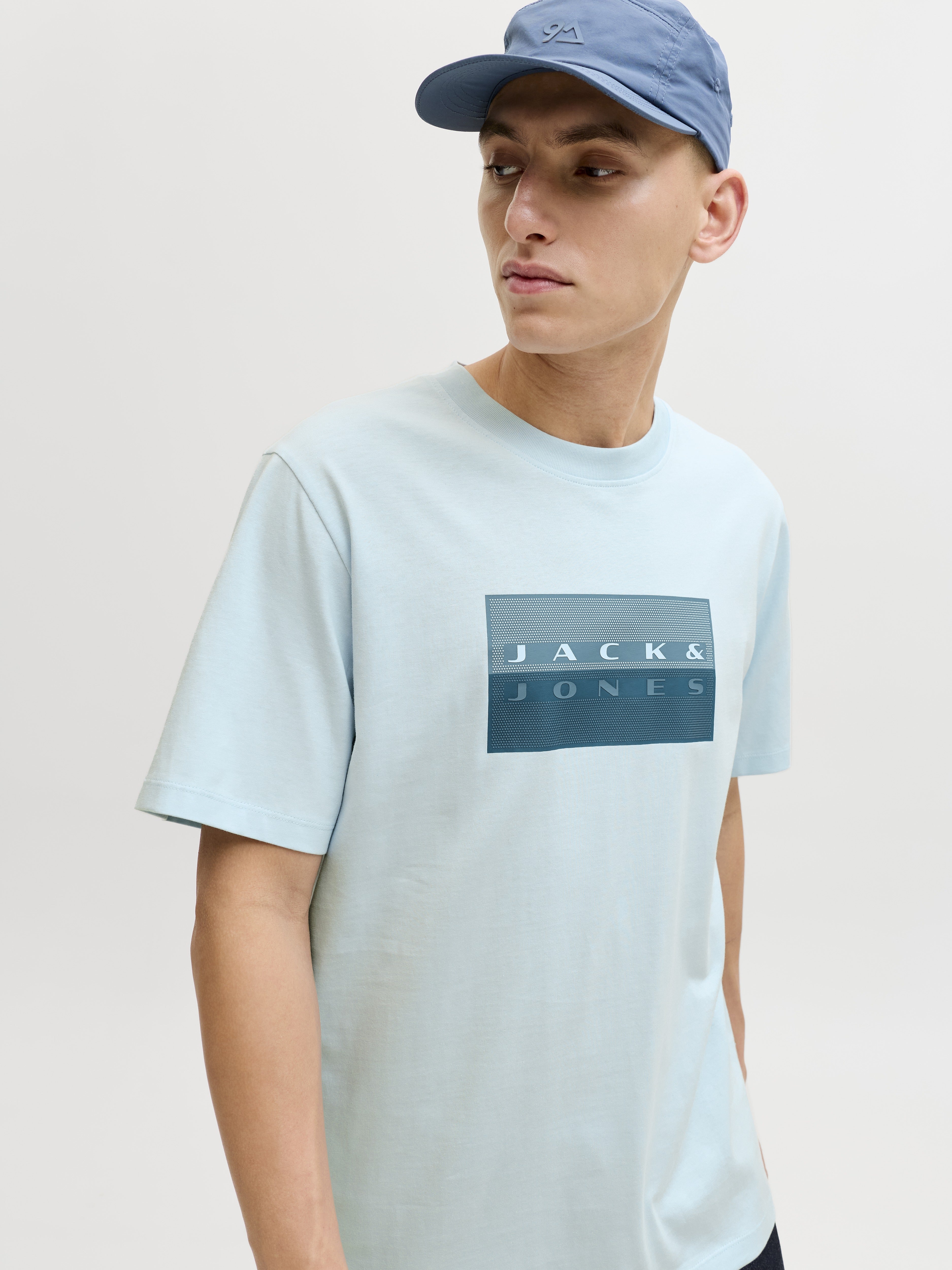 Jack & Jones Herren T-Shirts kurz Omphalodes
