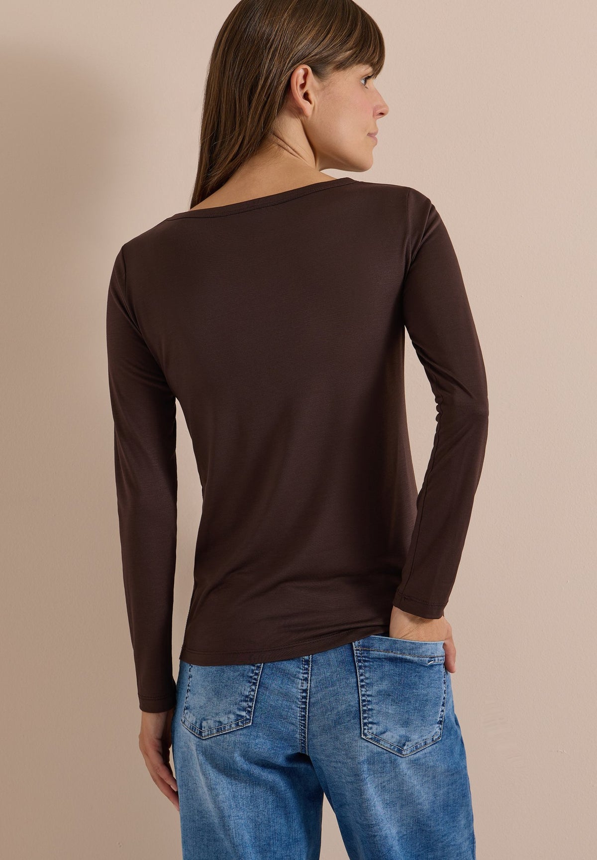 Cecil Damen T-Shirts  Truffle B