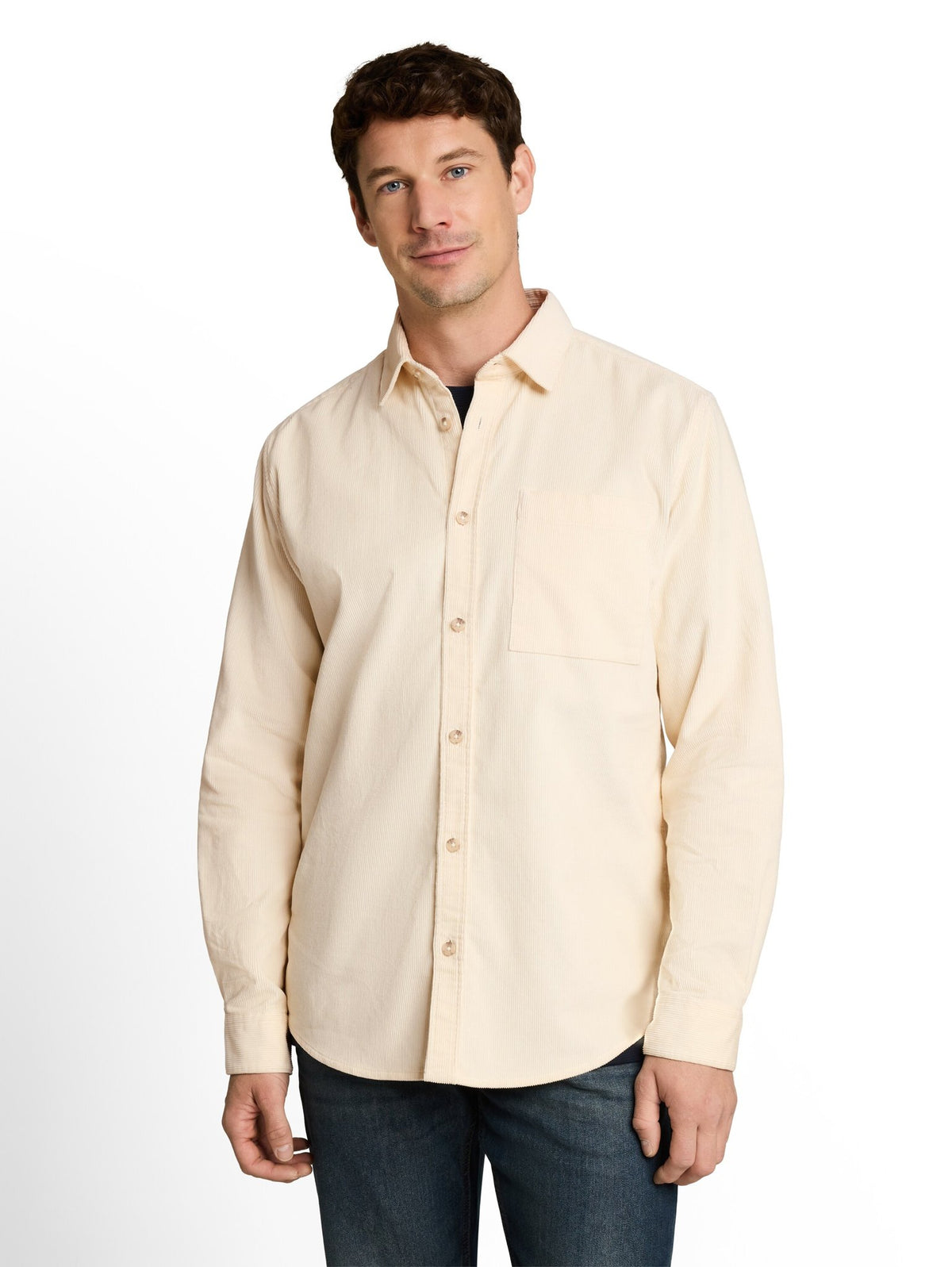 Tom Tailor Herren Hemden lang Gardenia White