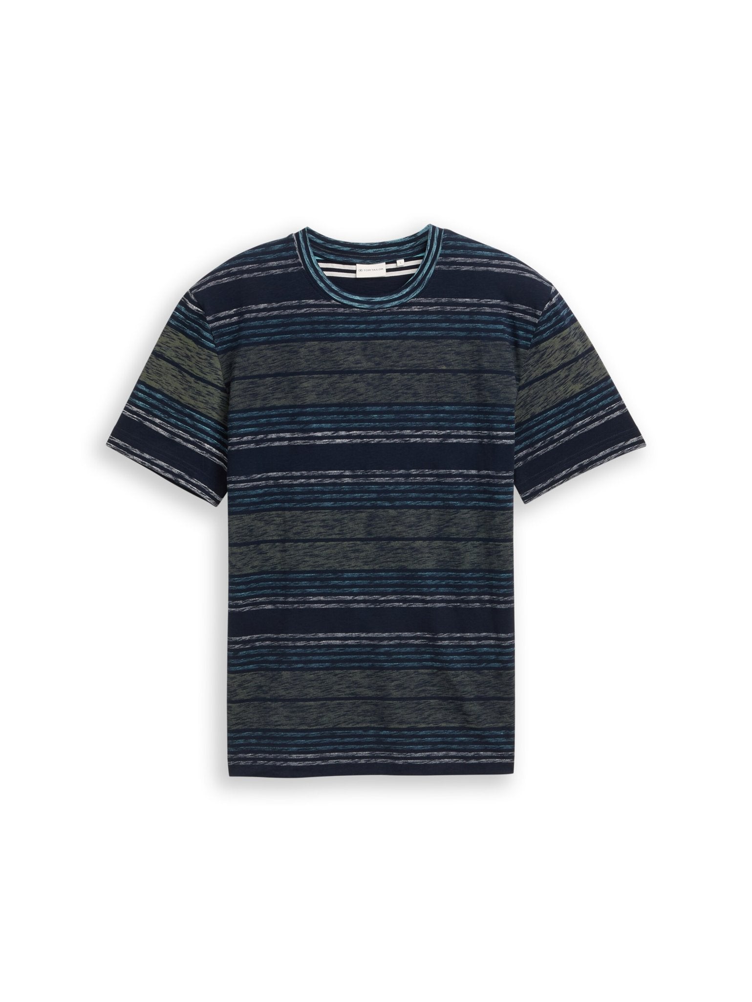 Tom Tailor Herren T-Shirts kurz Deep Leaf Green