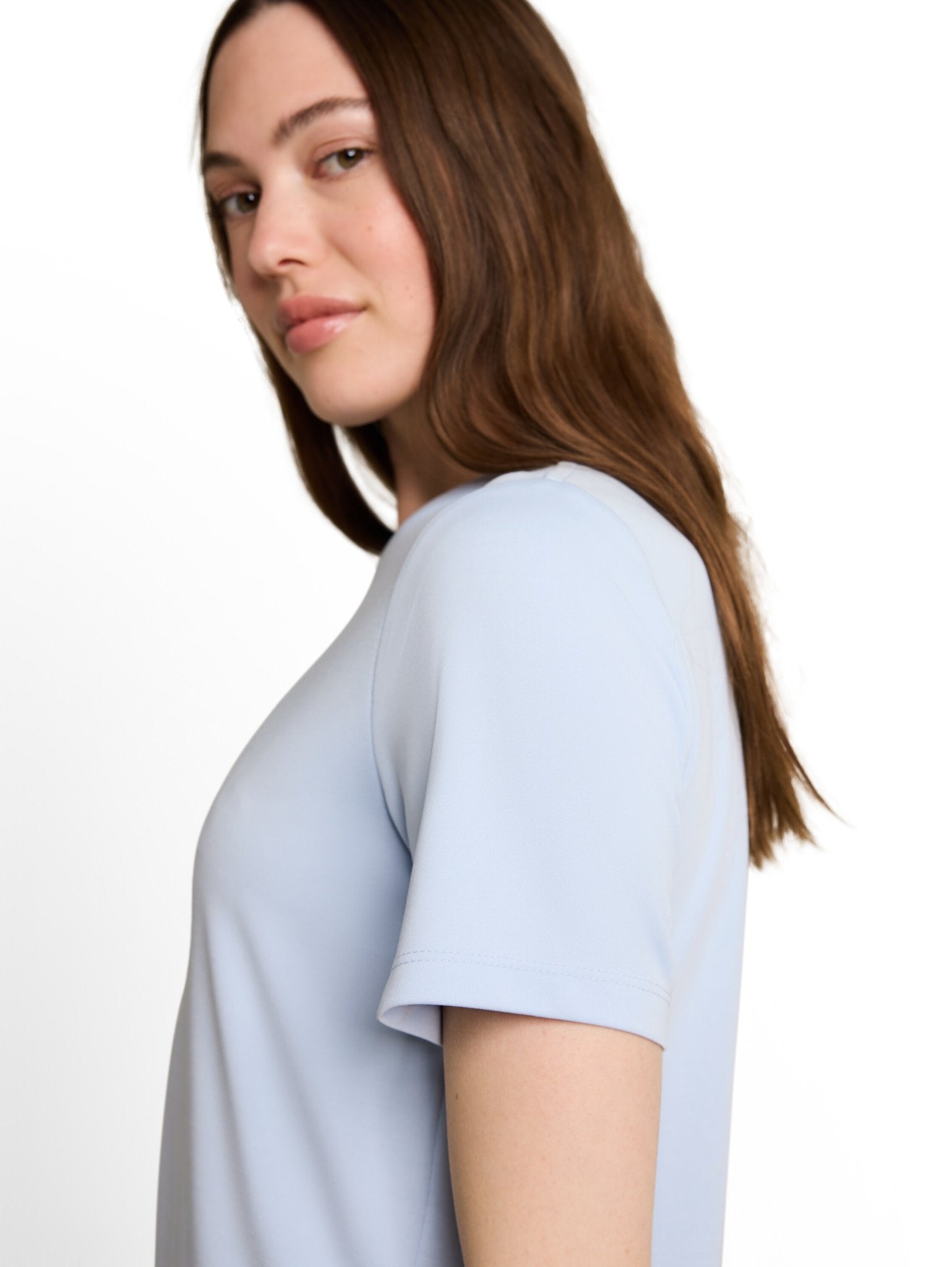Tom Tailor denim Damen T-Shirts Mountain Sky Bl