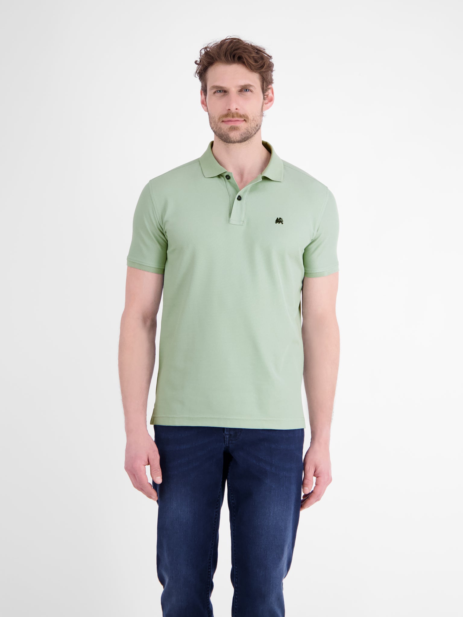 Lerros Herren Polo-Shirts Bay Green