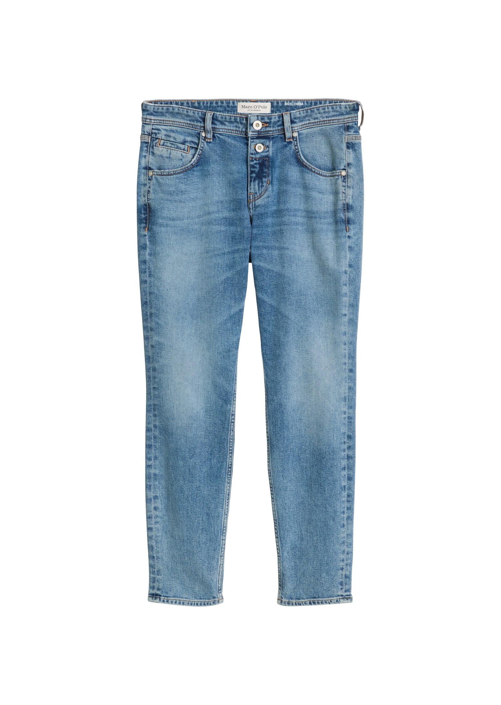 Marc O'Polo Damen Jeans Very Light Blue