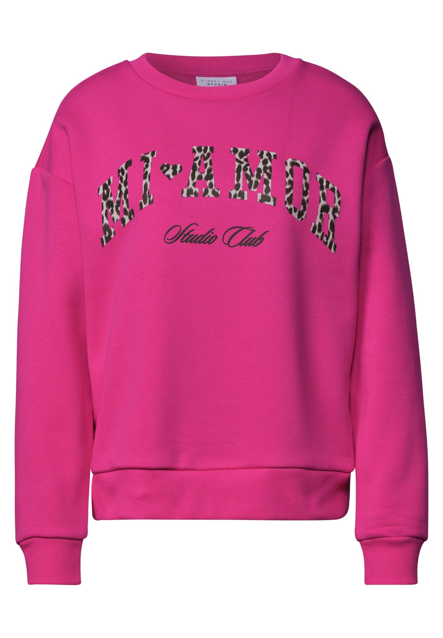 Street One Studio Damen Pullover  Ruby Rasp