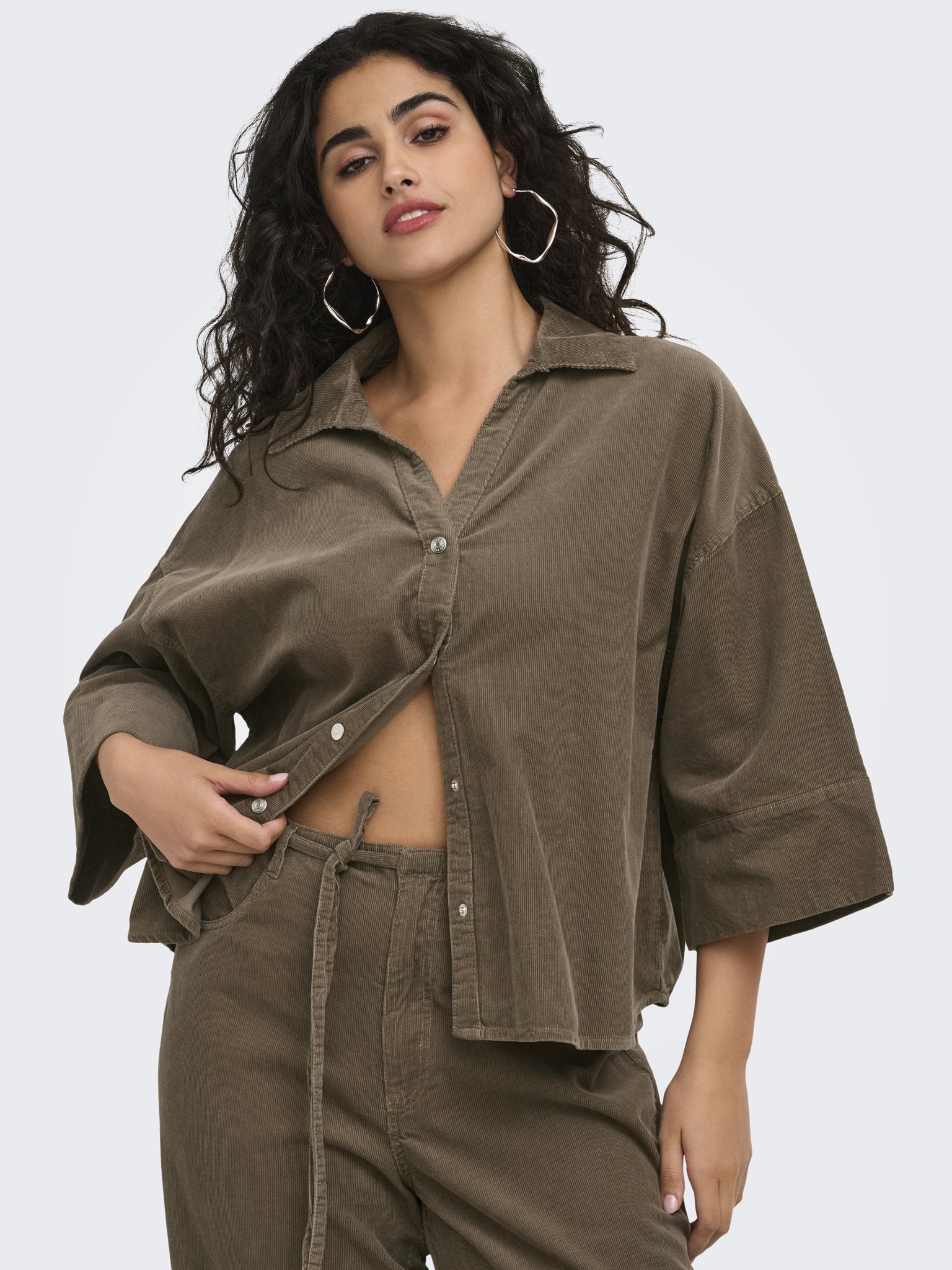 Only Caramkoma Damen Blusen Walnut