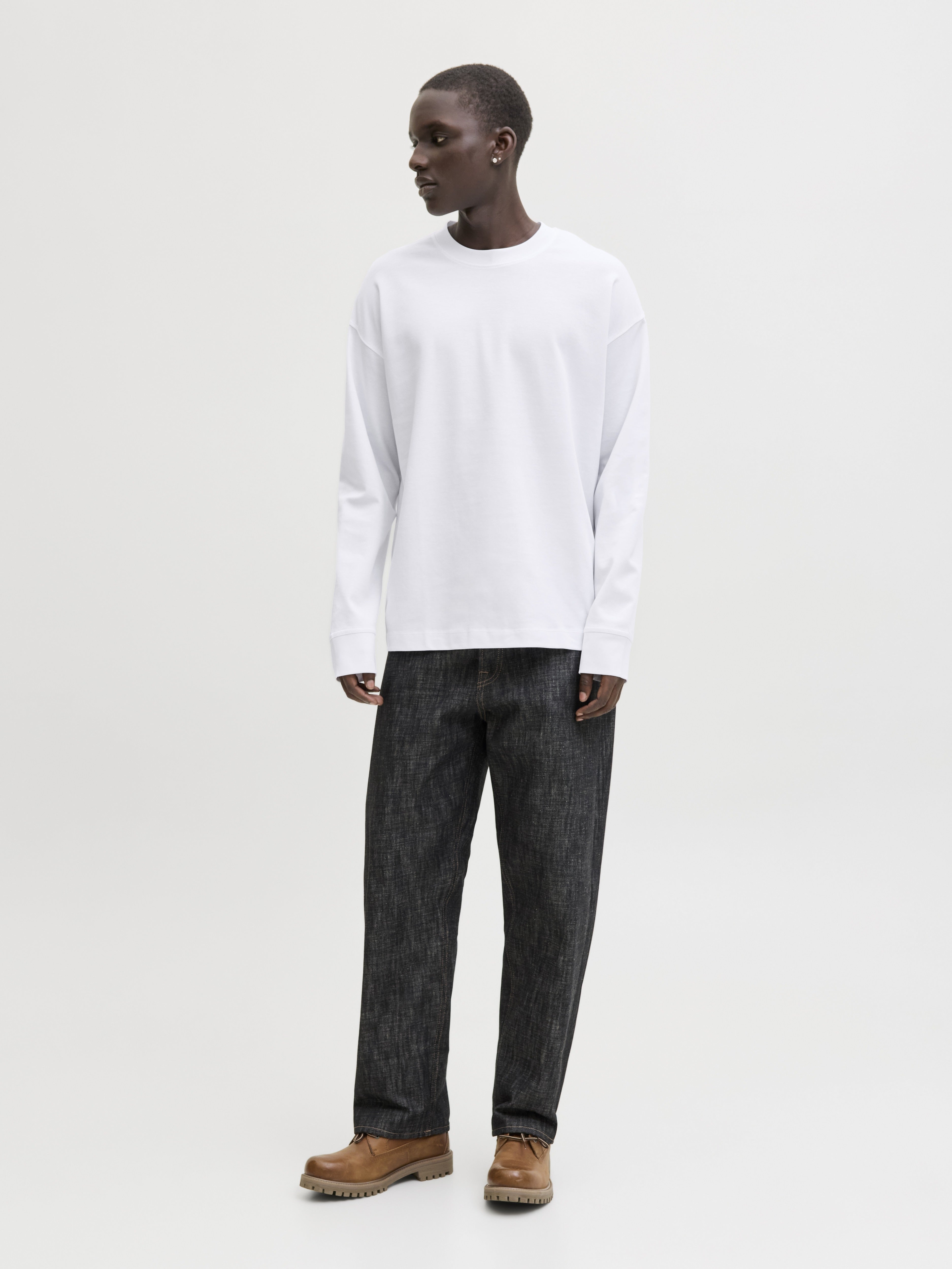 Jack & Jones Herren T-Shirts kurz White