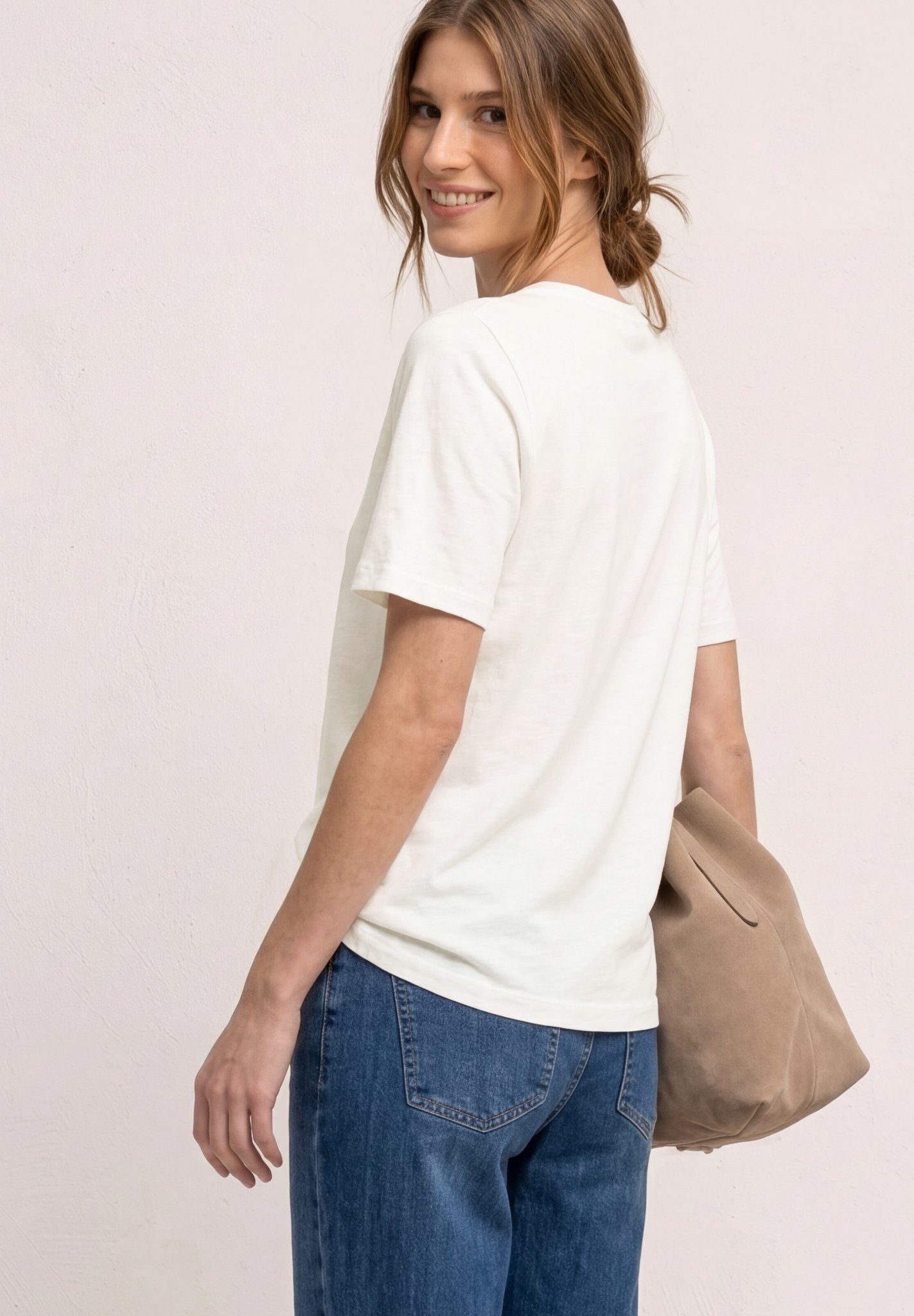 Street One Damen T-Shirts  Off White
