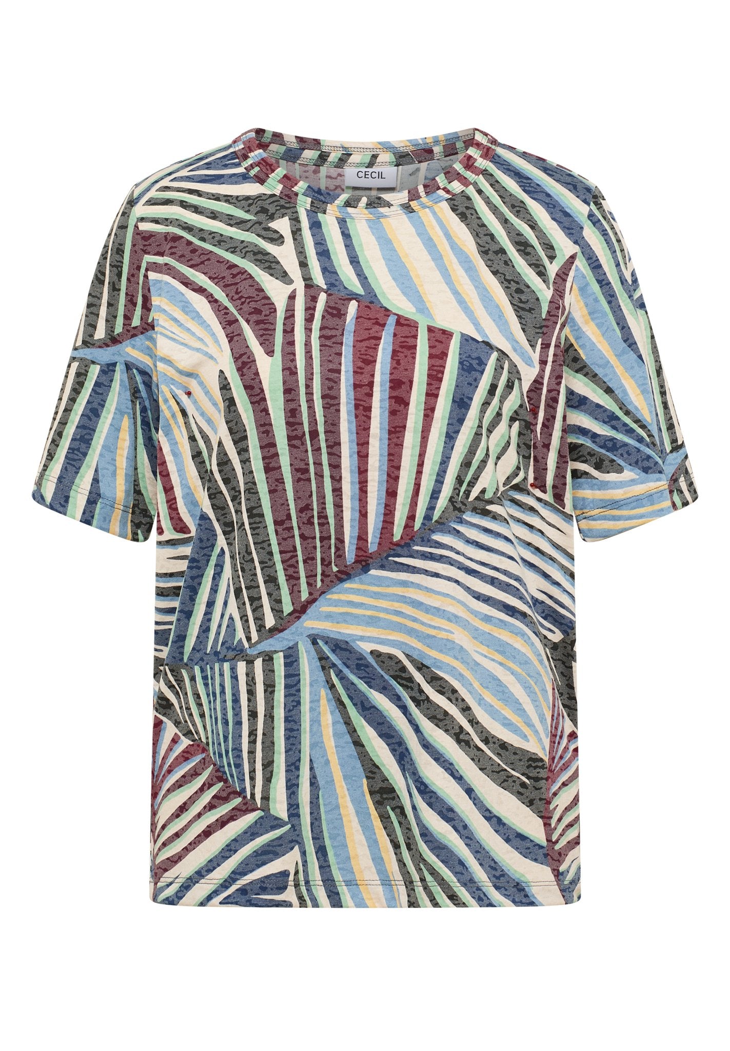 Cecil Damen T-Shirts  Palm Bree