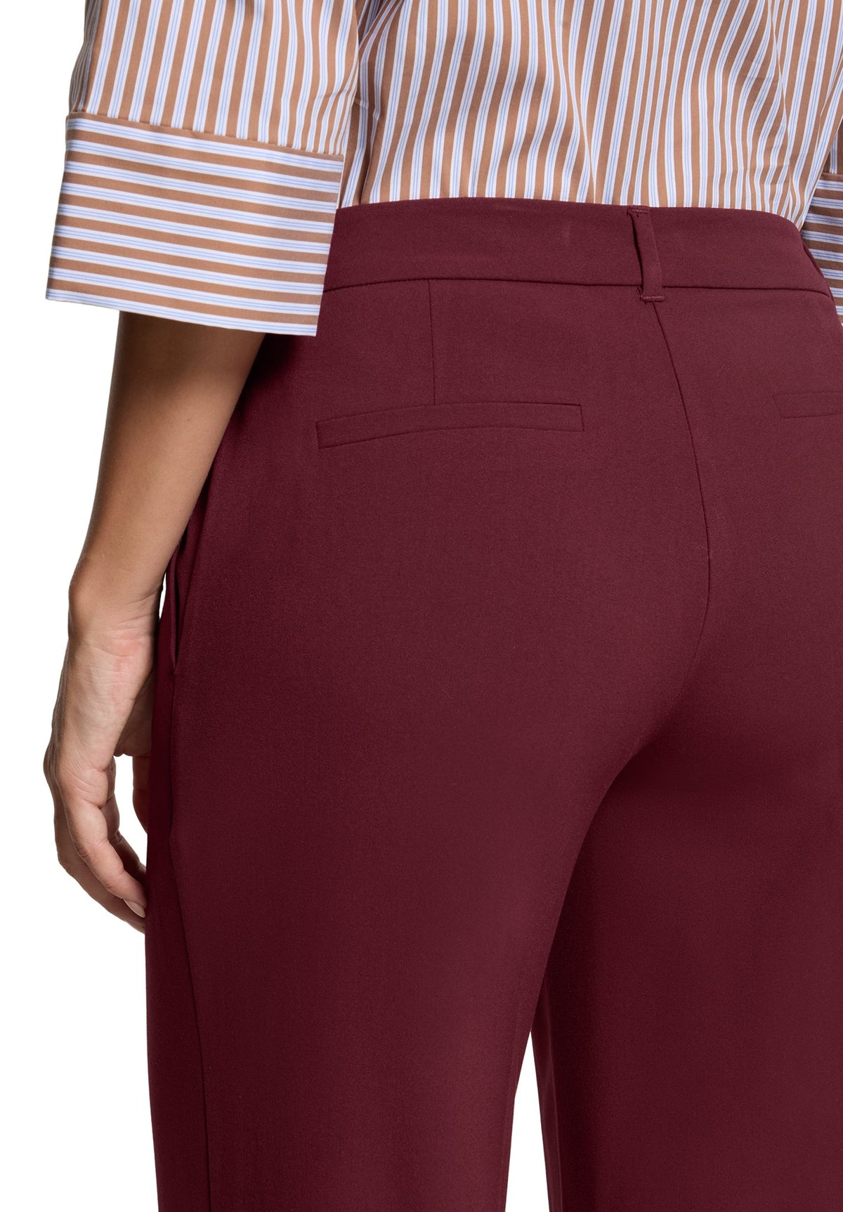 Betty & Co Damen Hosen Fall Burgundy