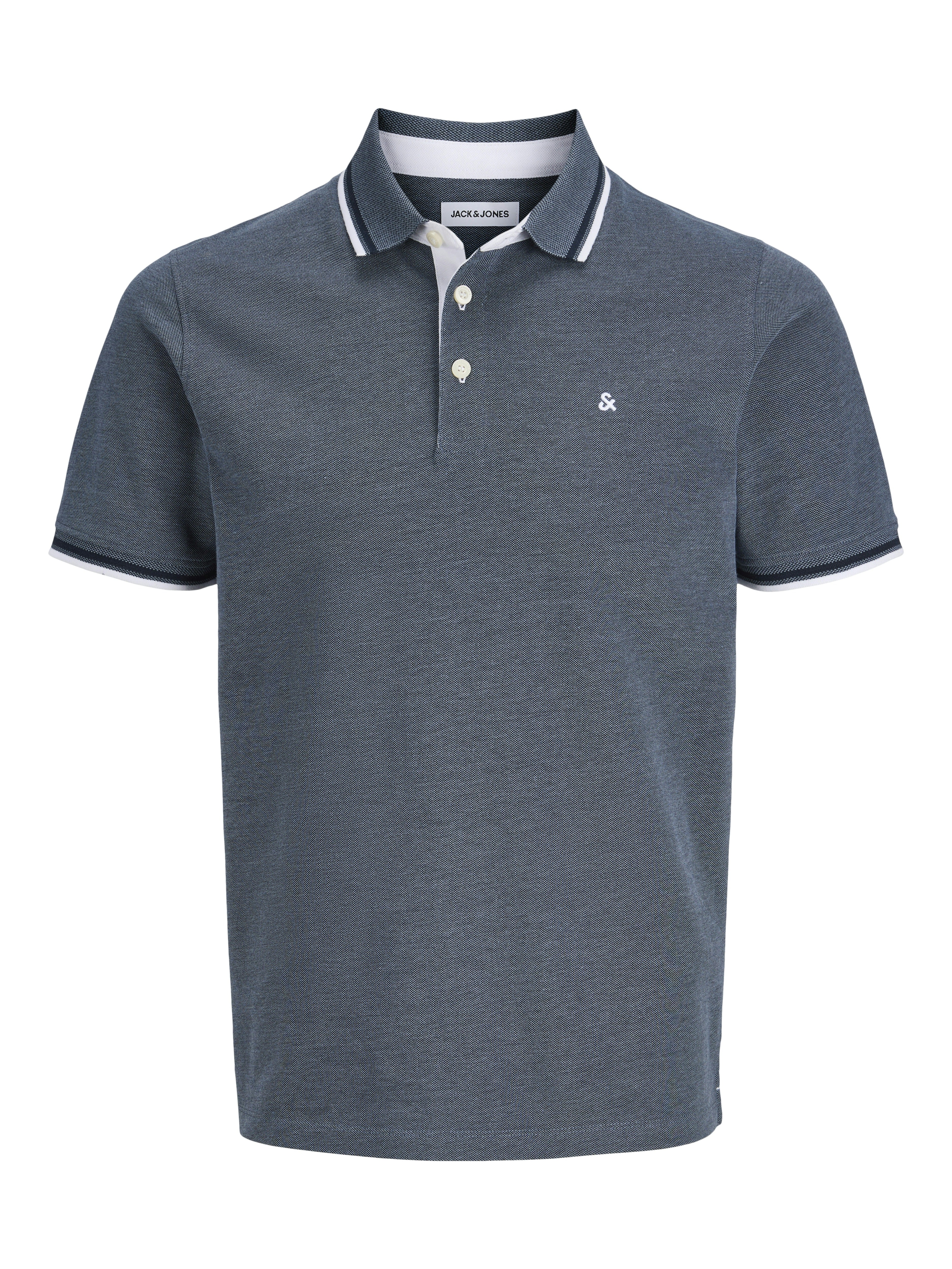 Jack & Jones Herren Polo-Shirts Blue Mirage/Pla