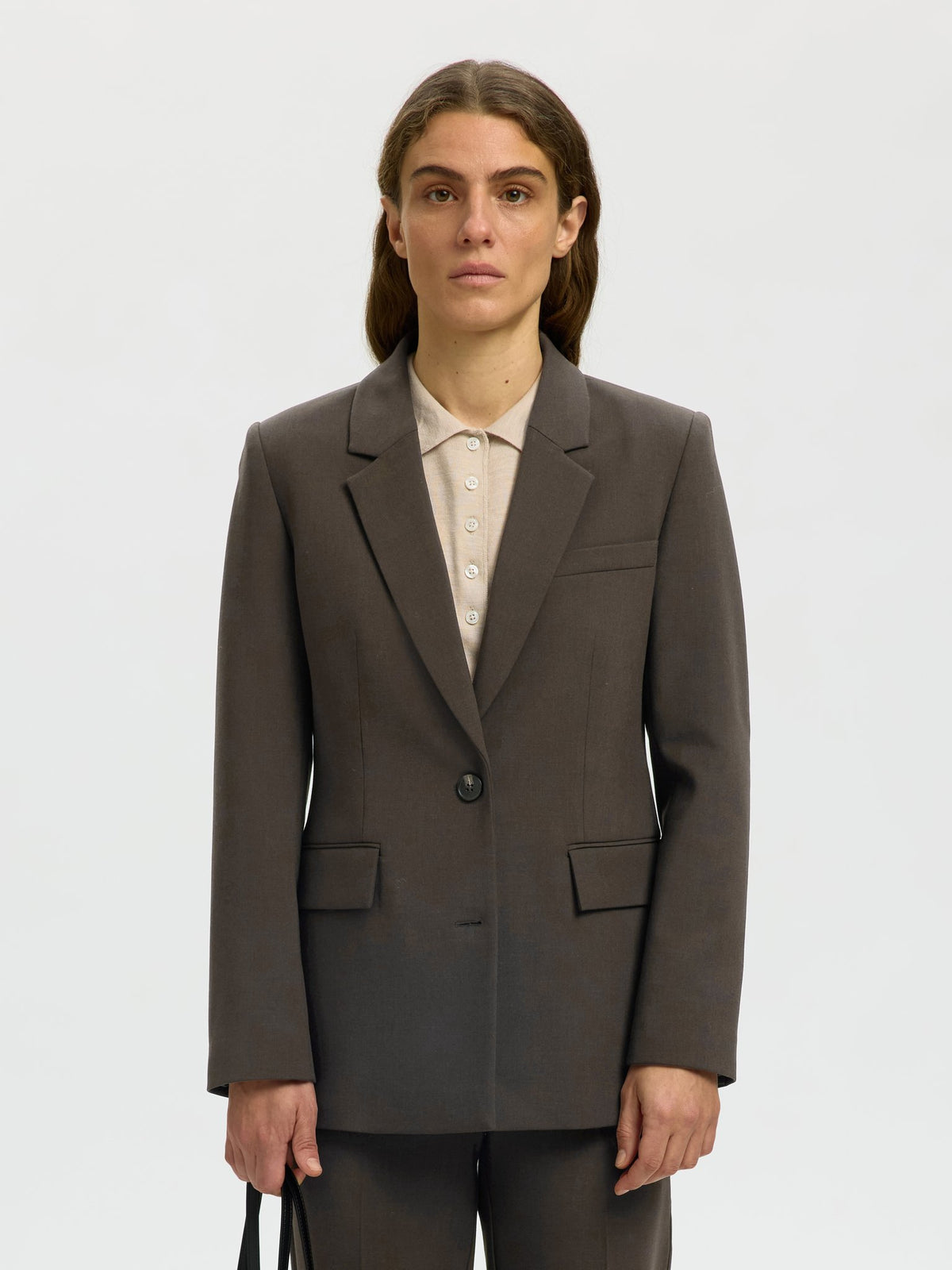 Selected Femme Damen Blazer Delicioso/Melan