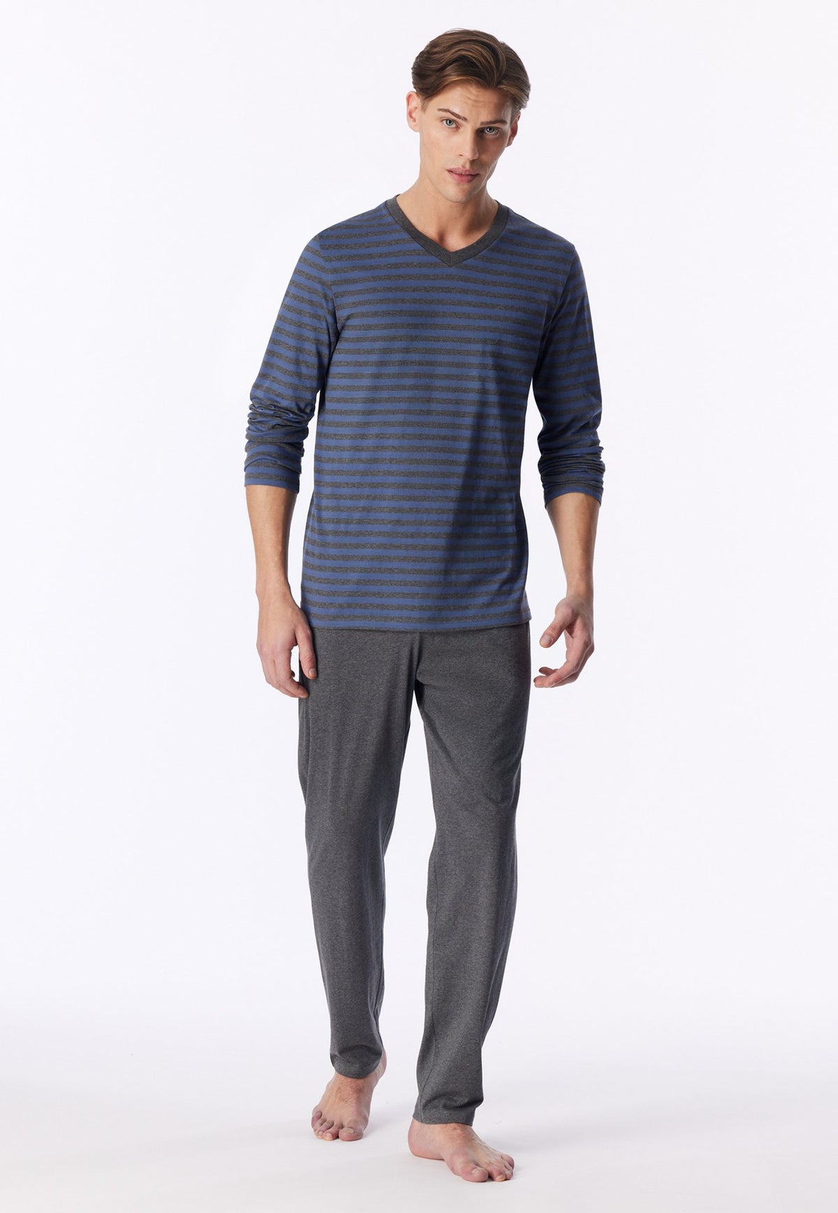 Schiesser Herren Faded Denim