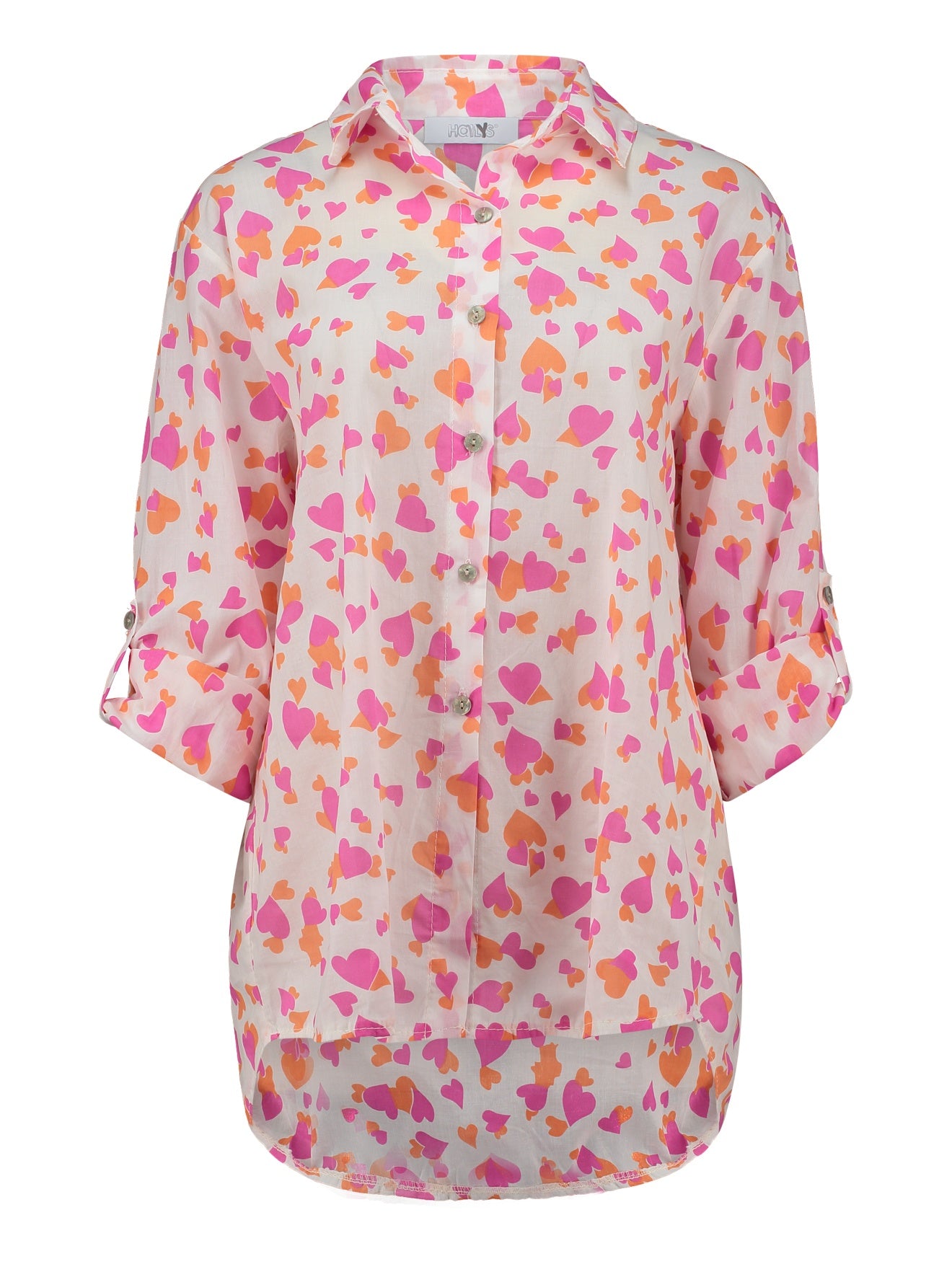 Haily's Damen Blusen Pink Orang