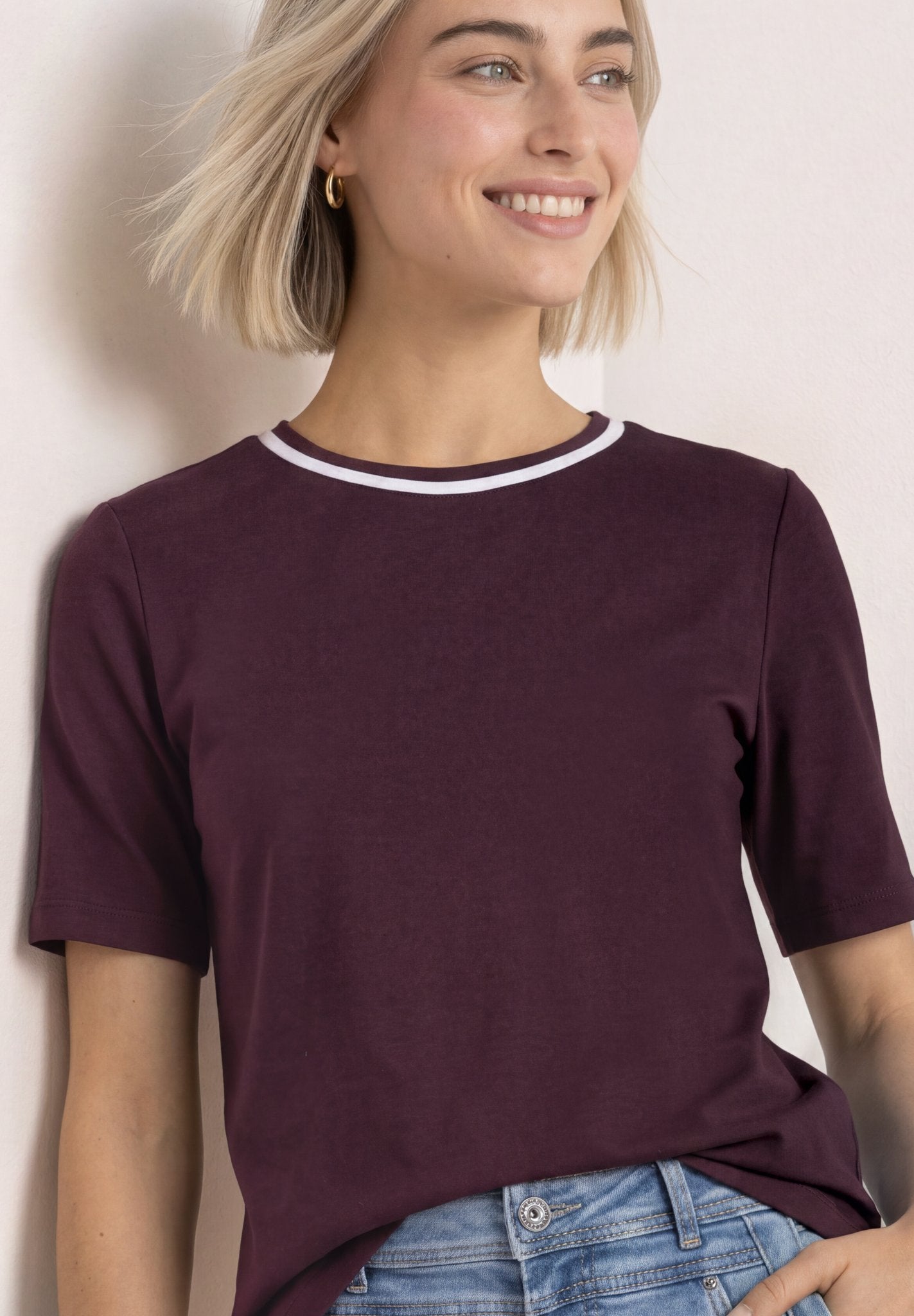 Street One Damen T-Shirts Rustic Ro
