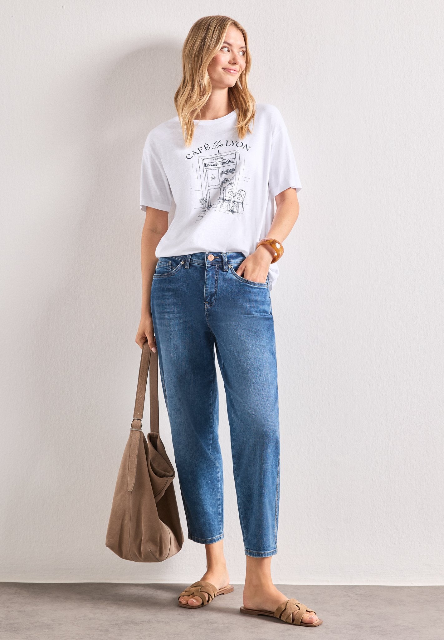Street One Damen T-Shirts White