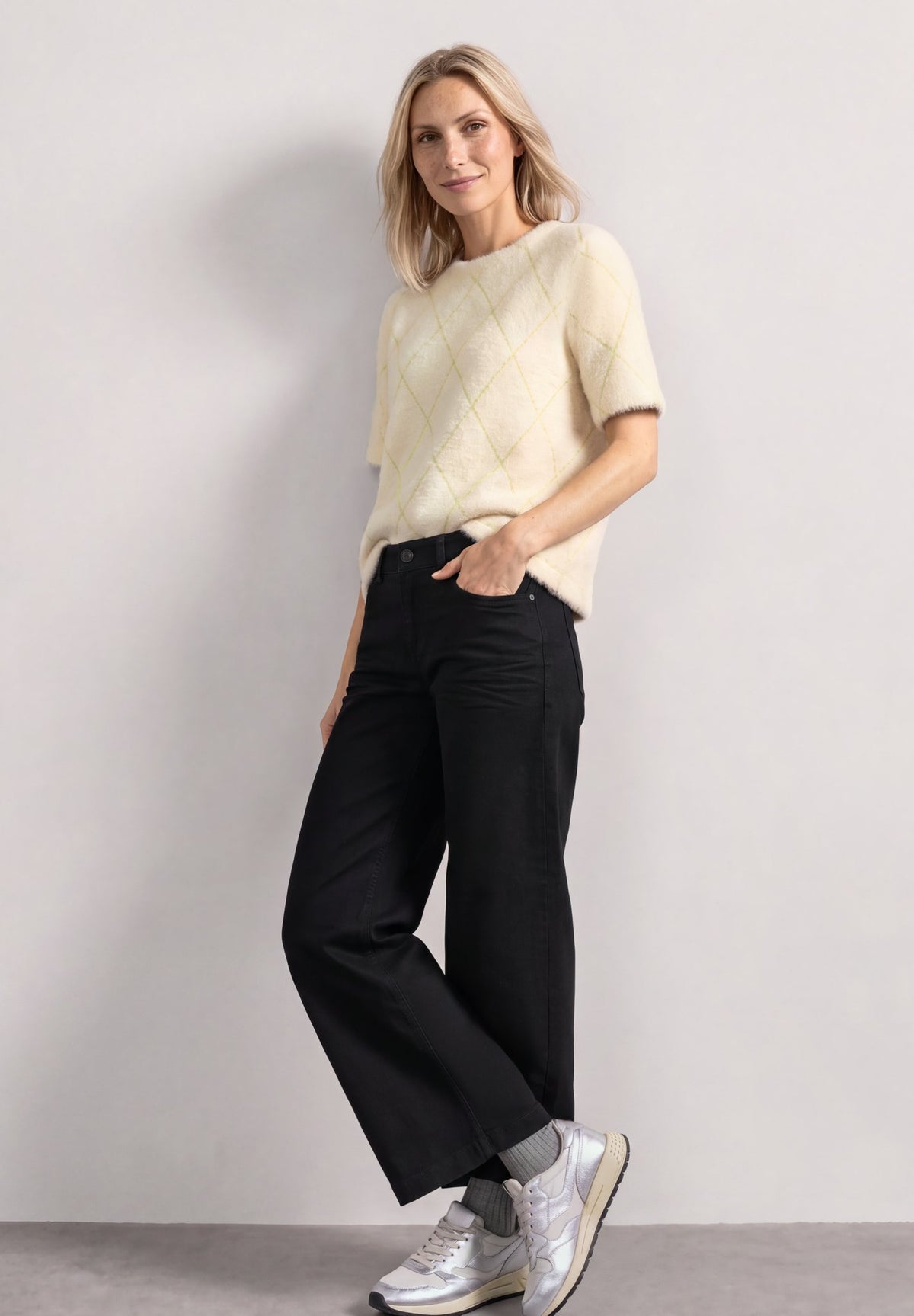 Street One Damen T-Shirts Pure Beig