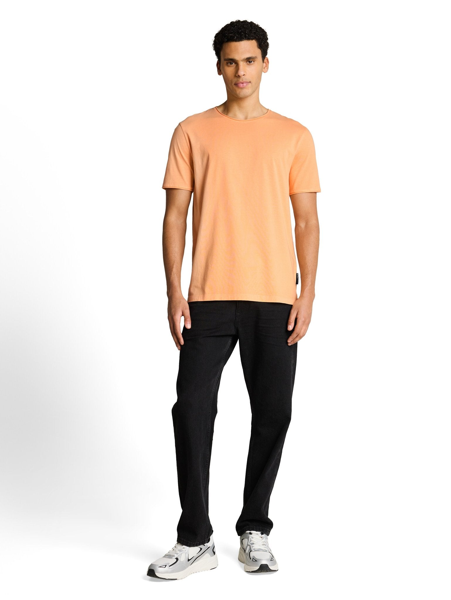 Tom Tailor denim Herren T-Shirts kurz Summer Peach Or