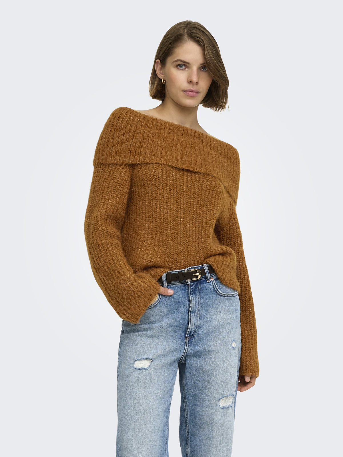 Only Damen Pullover Glazed Ginger