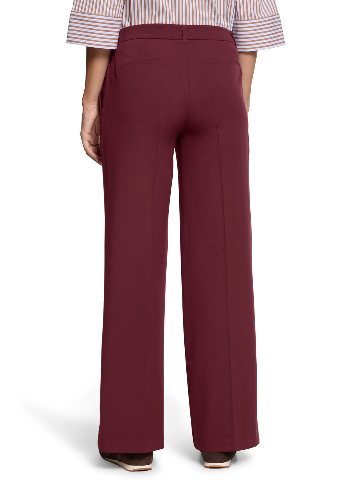 Betty & Co Damen Hosen Fall Burgundy