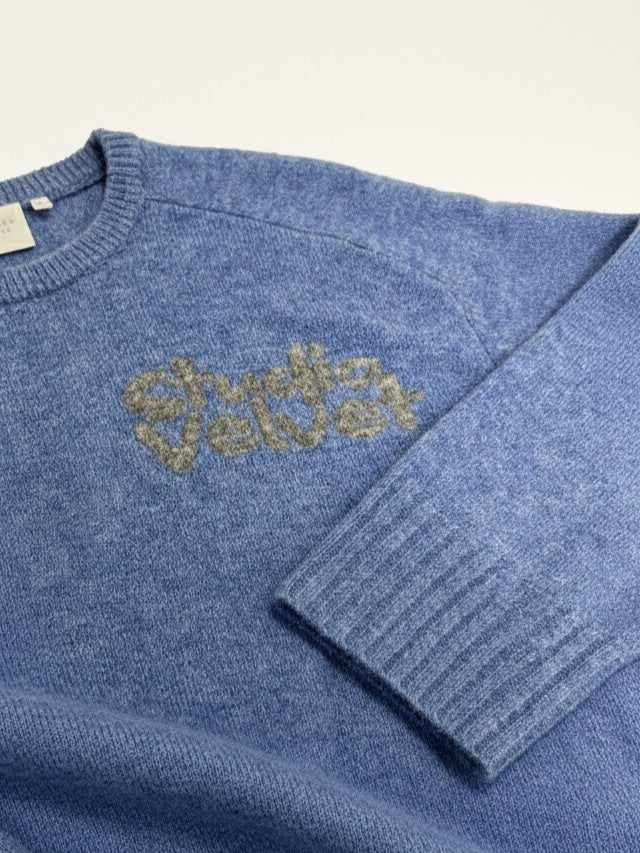 Fashion People Damen Pullover Polar Blue Mela