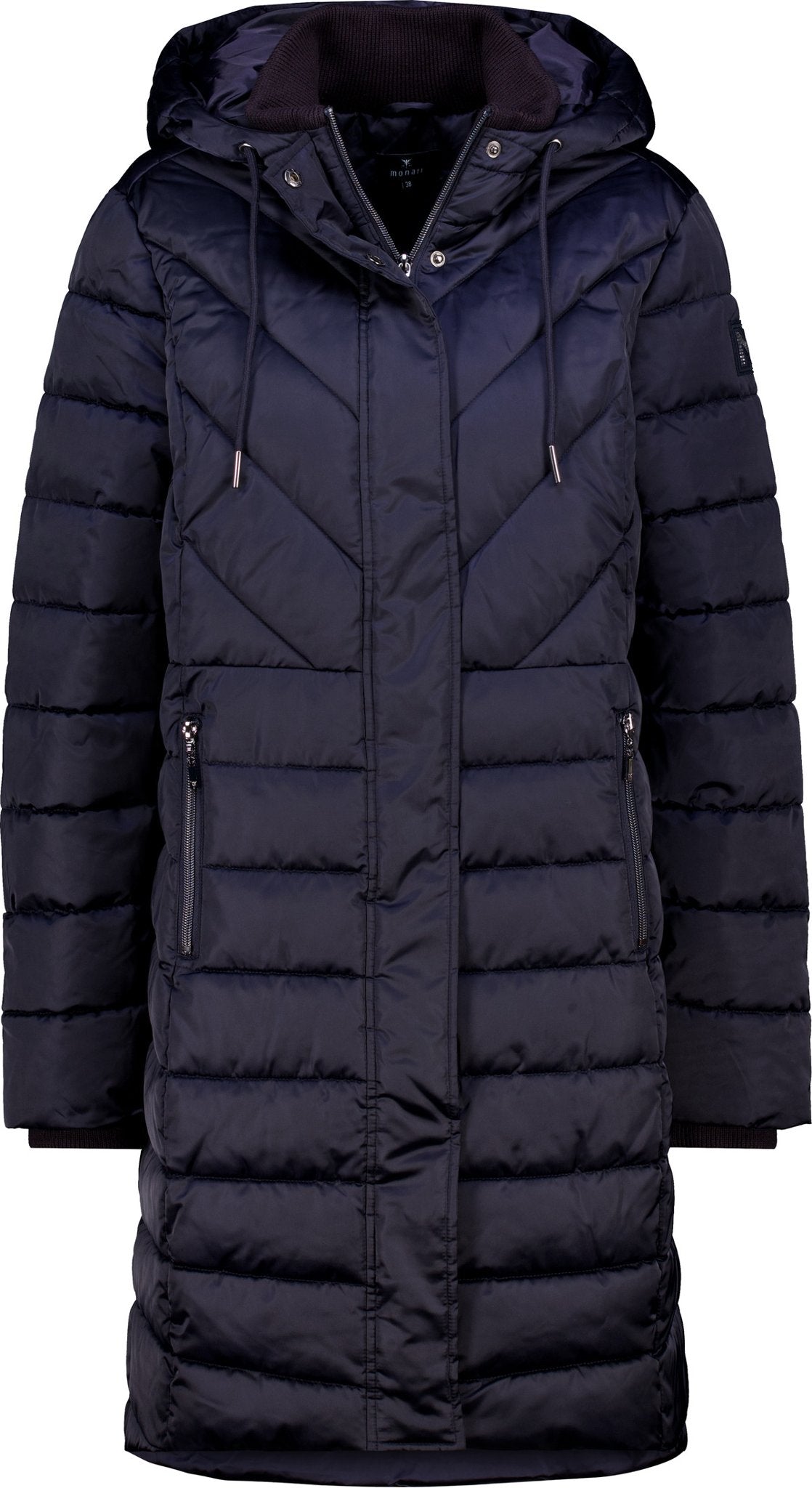 Monari Damen Mantel  Dark Blue
