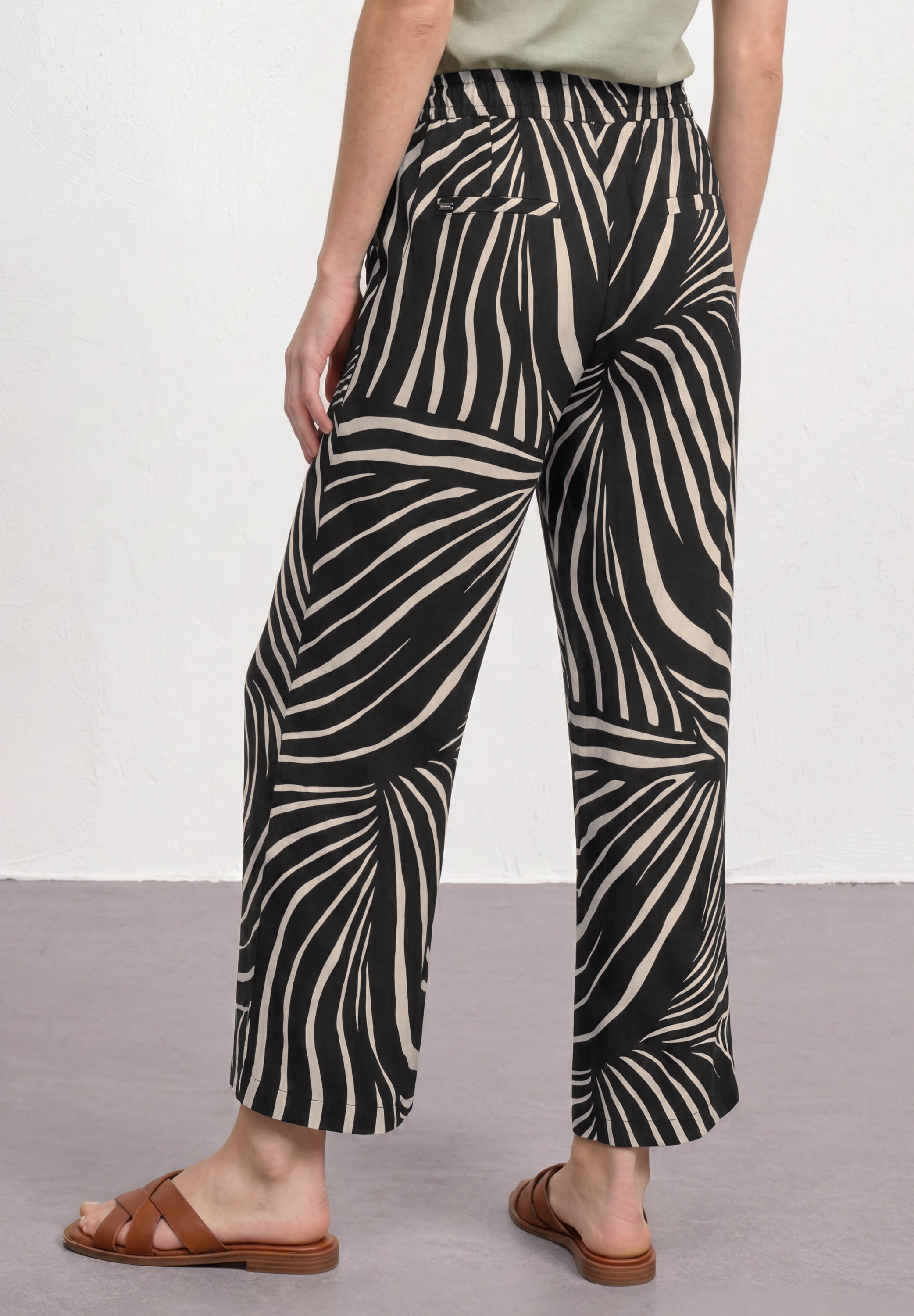 Street One Damen Hosen  Black