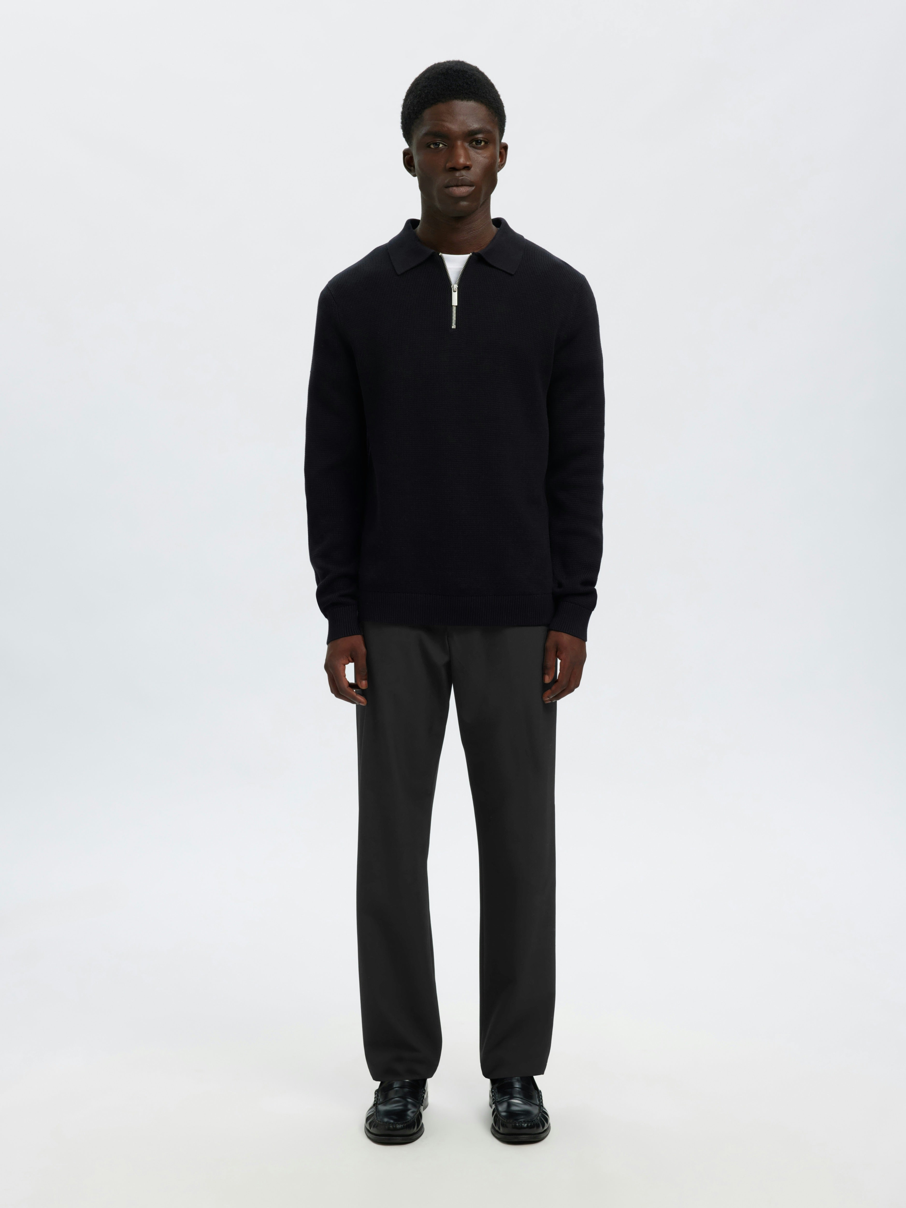 Selected homme Herren Hosen Black