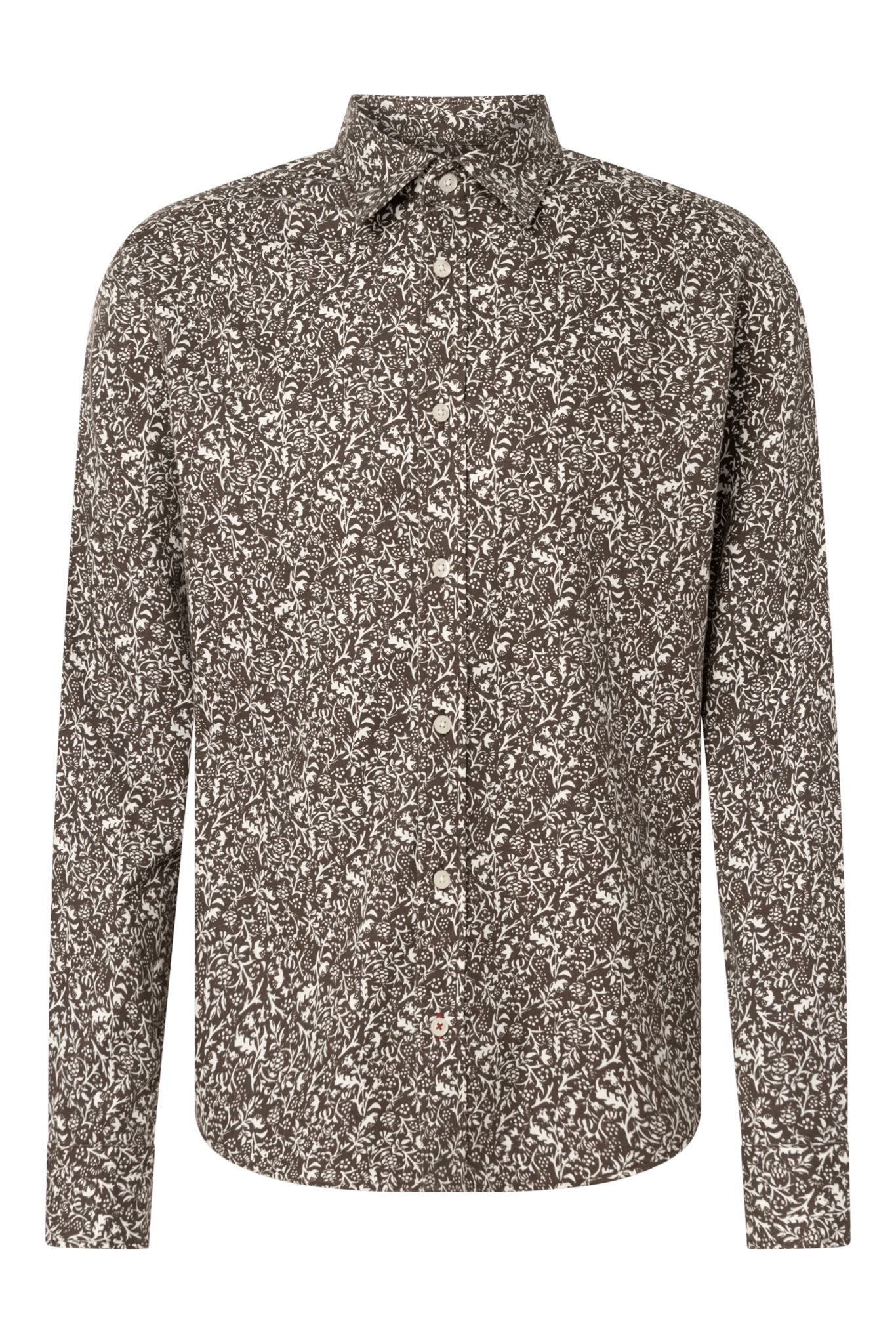 JOOP Herren Hemden lang Dark Brown