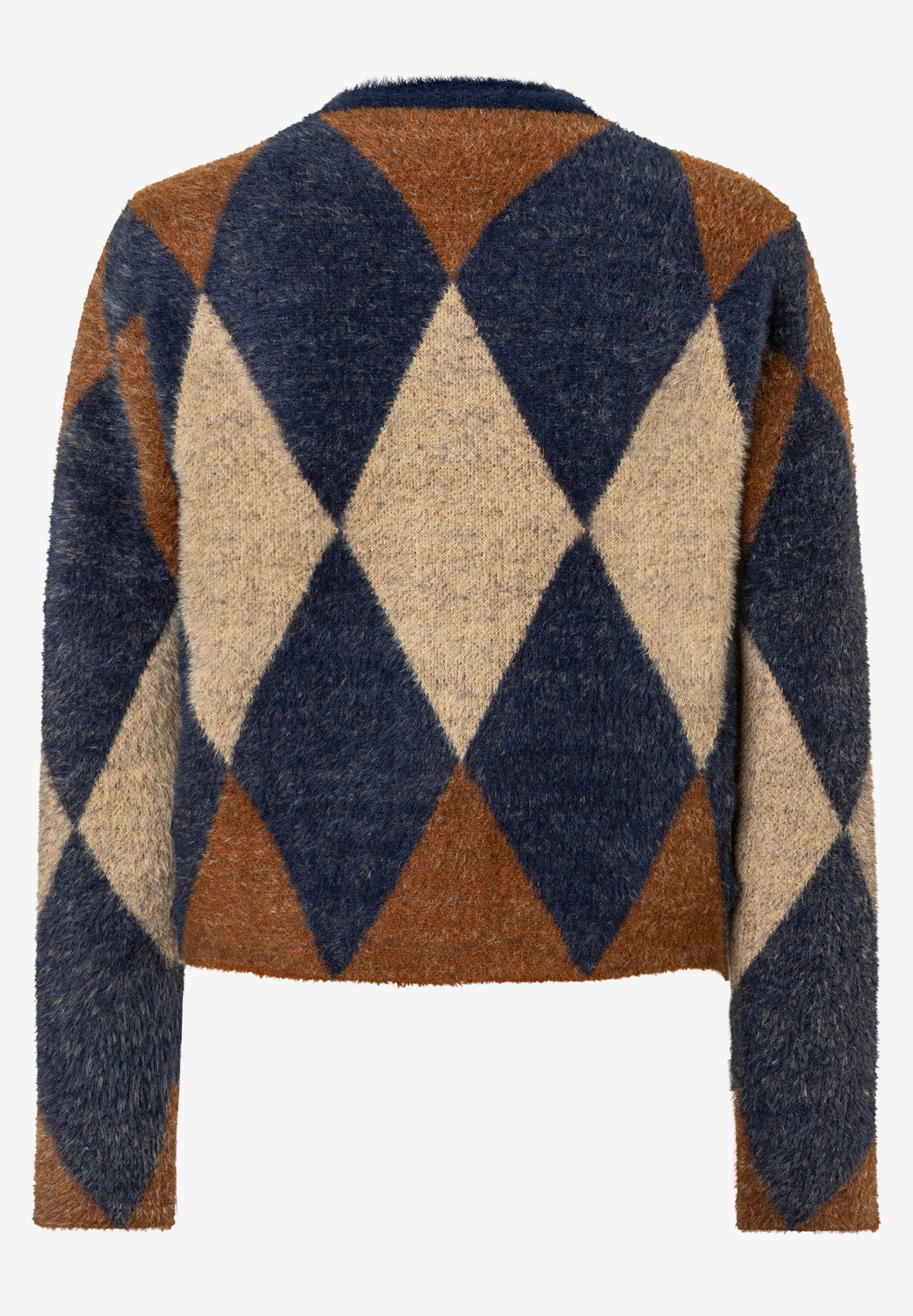 More & More Damen Strickjacken  Argyle Kni
