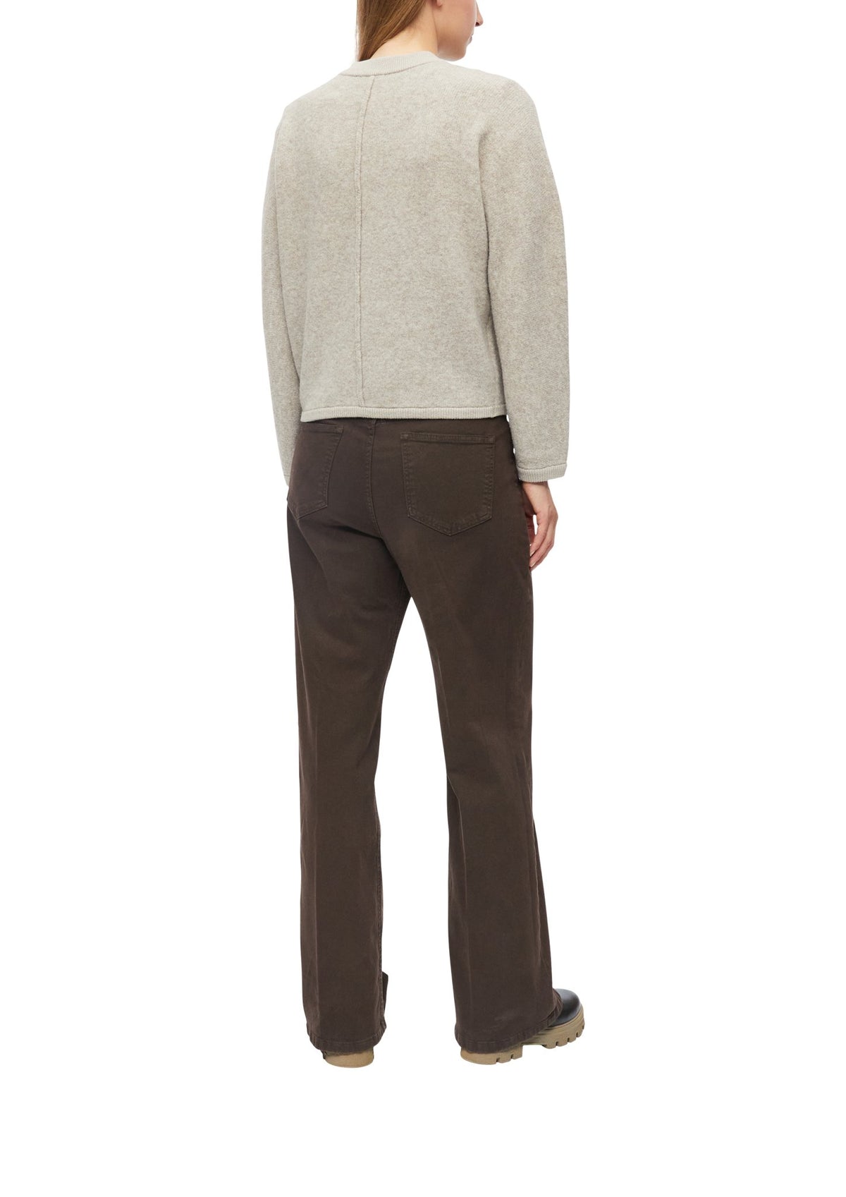 S. Oliver red Damen Strickjacken W Brown