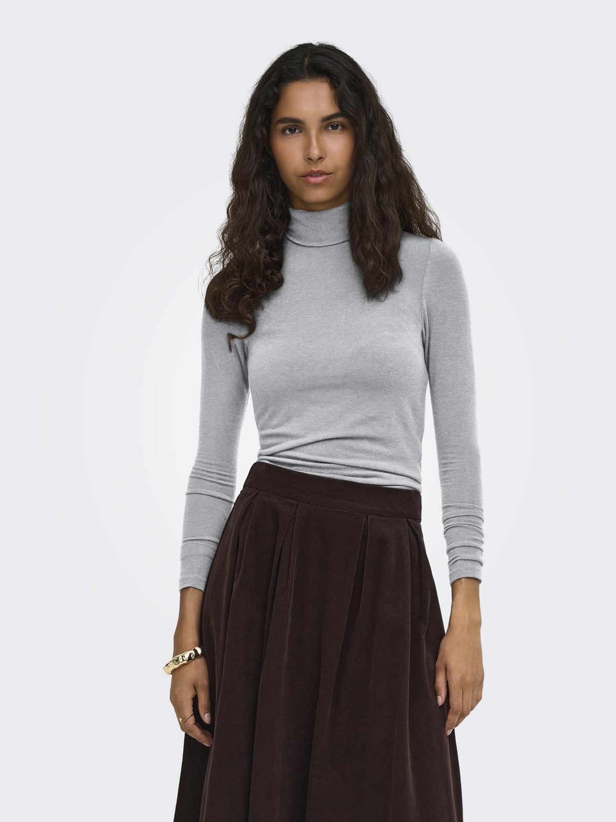 Only Damen Tops Light Grey Mela
