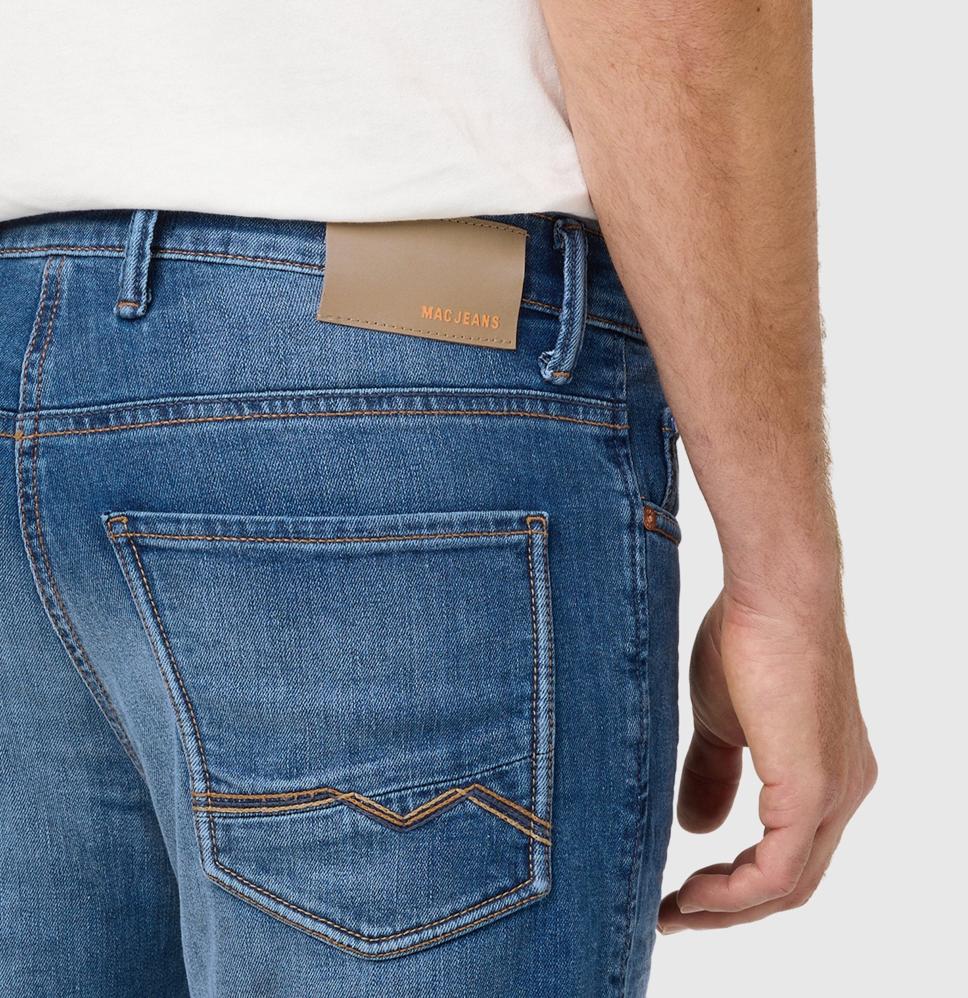 Mac Herren Jeans H Hemp Midbl