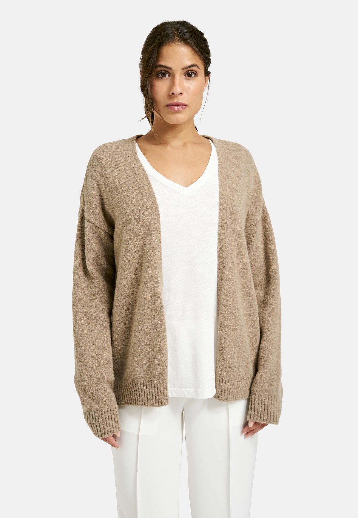 Milano Damen Strickjacken Mink