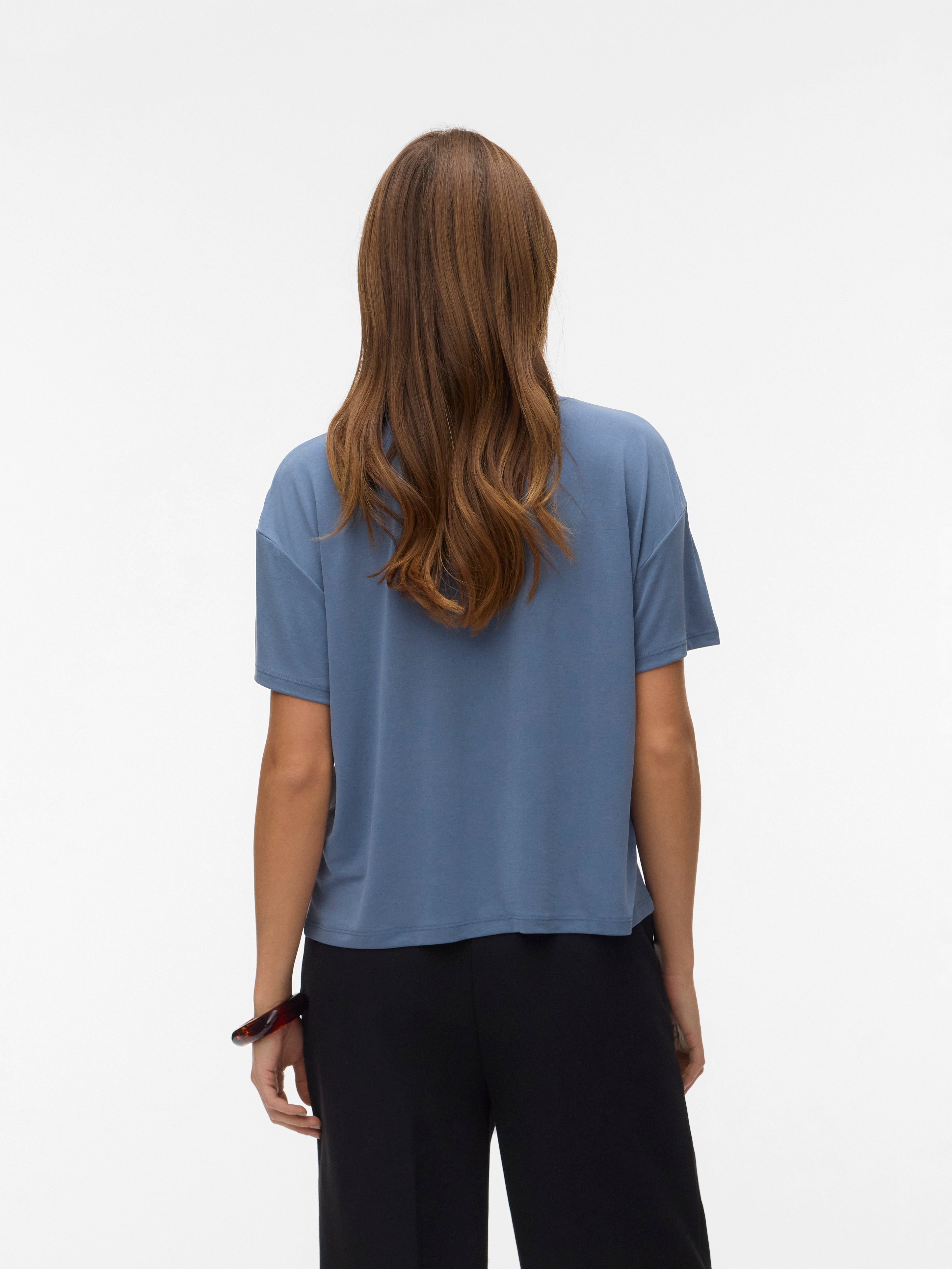 Vero Moda Damen T-Shirts China Blue