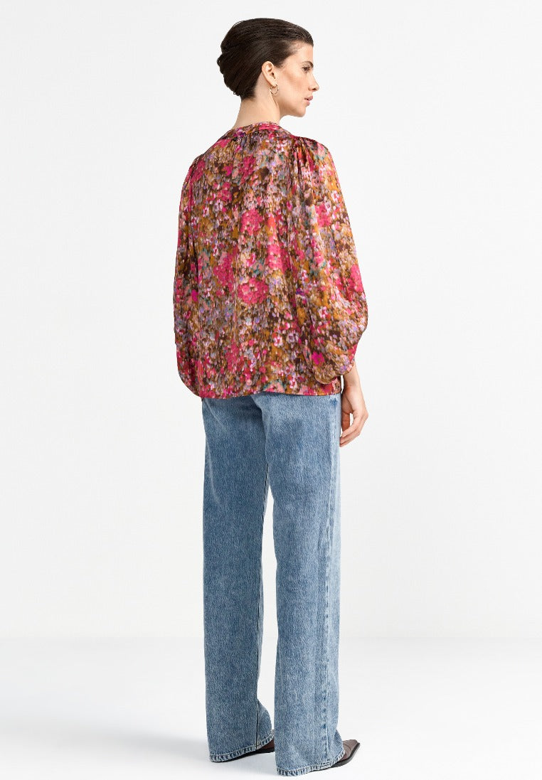 Rich & Royal Damen Blusen Ruby Glow