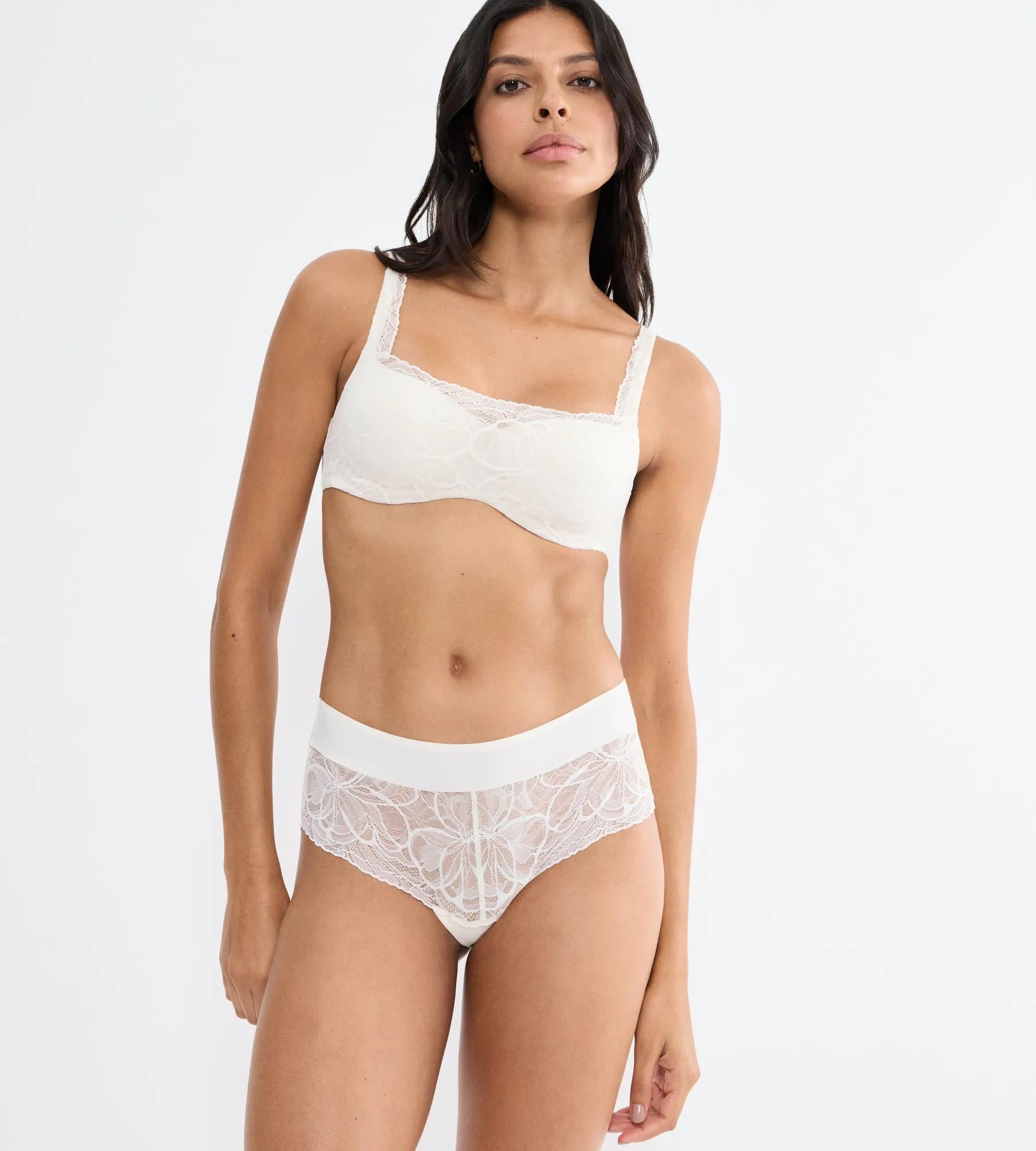 Triumph Slip  Ecru White