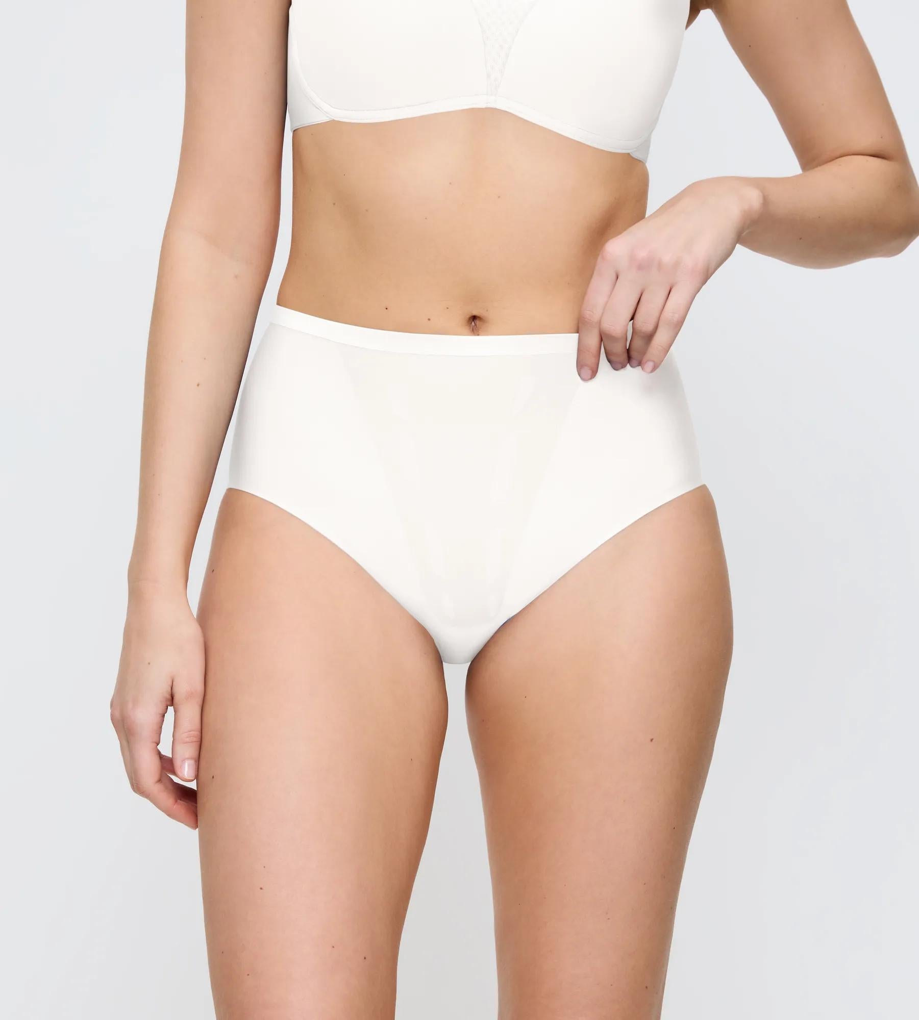 Triumph Slip  Ecru White
