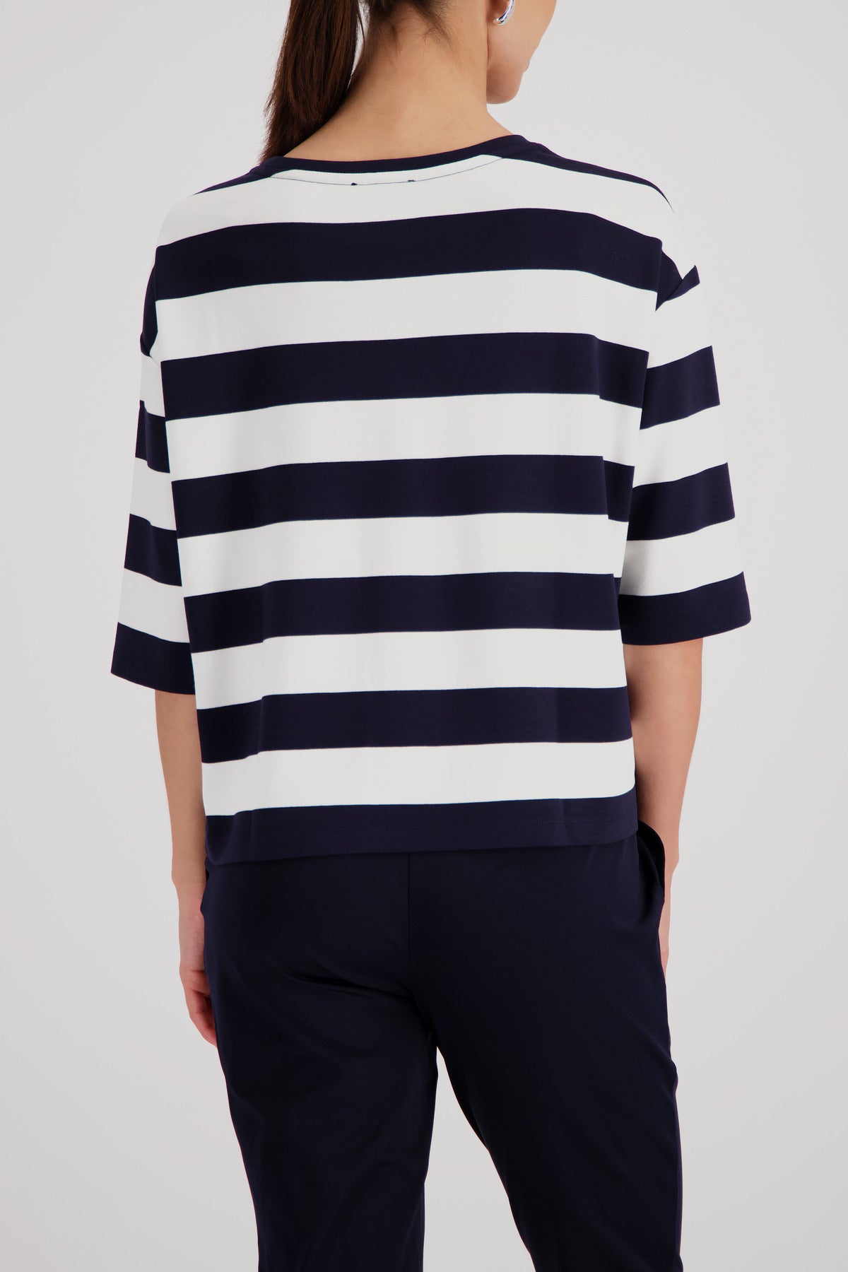 Monari Damen T-Shirts  Marine Ring