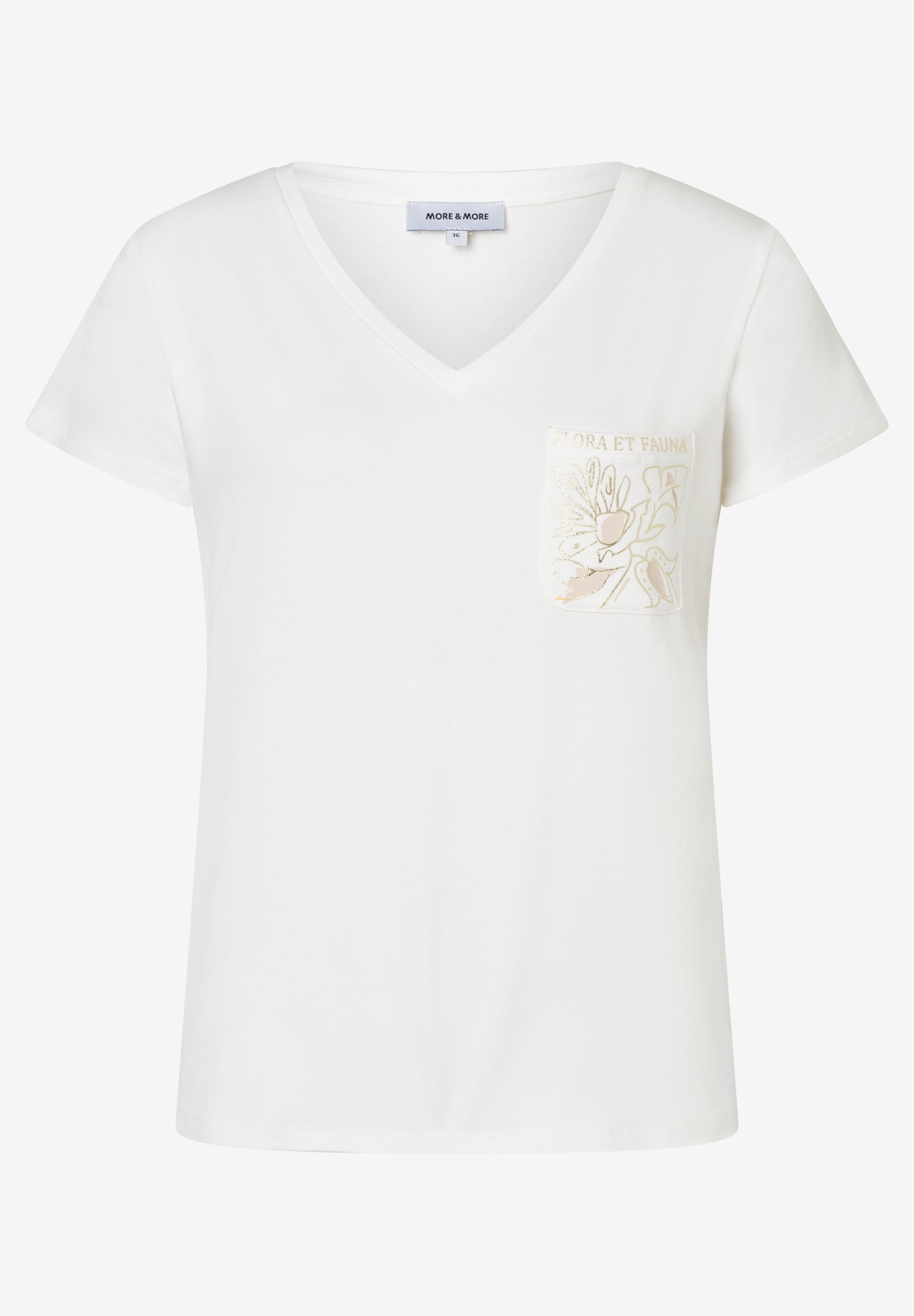 More & More Damen T-Shirts  Off White