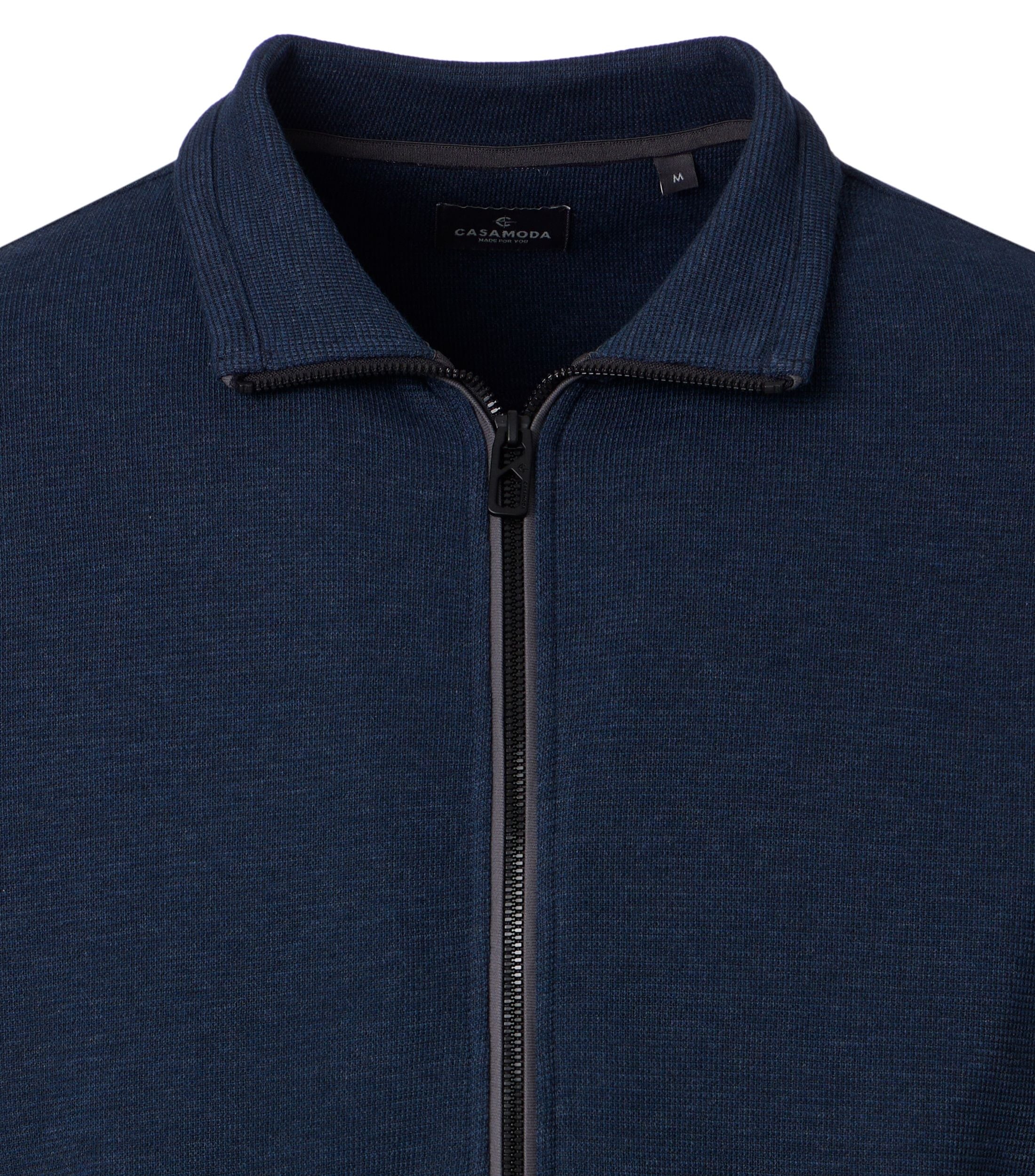 Casa Moda Herren Sweatjacken  Blau