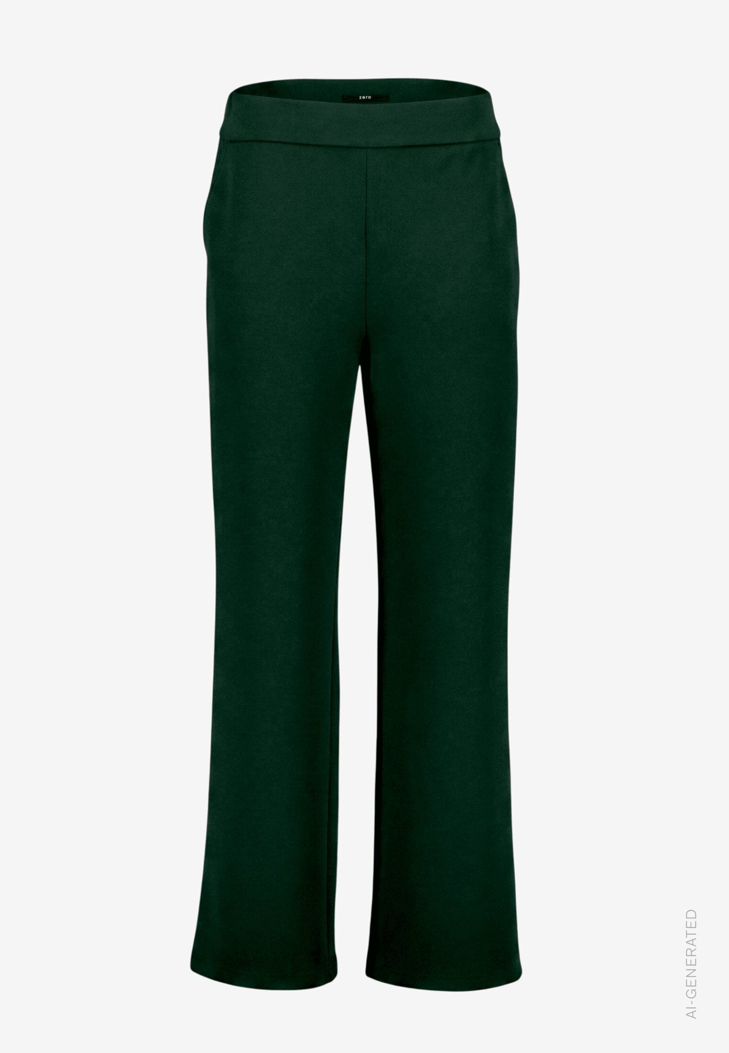 Zero Damen Hosen Green Forest