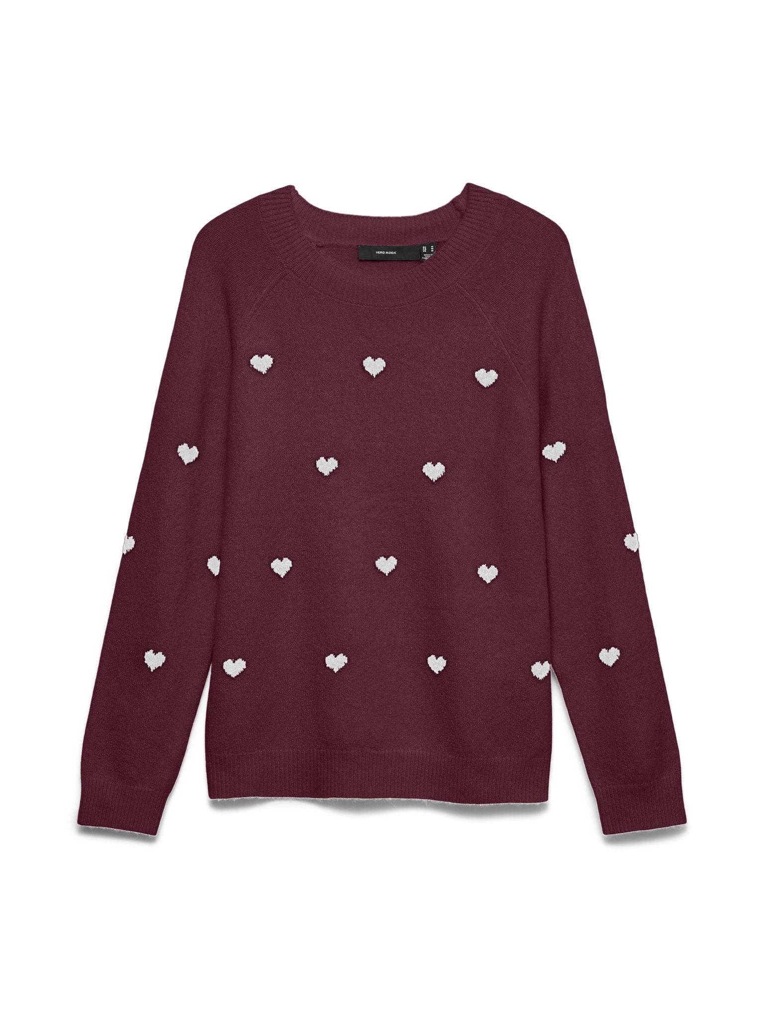 Vero Moda Damen Pullover Windsor Wine/W.
