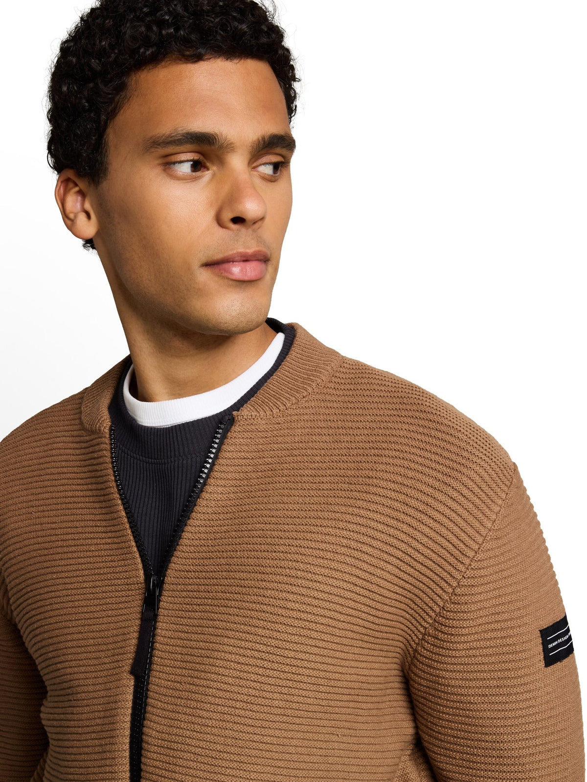Tom Tailor denim Herren Pullover Malt Brown