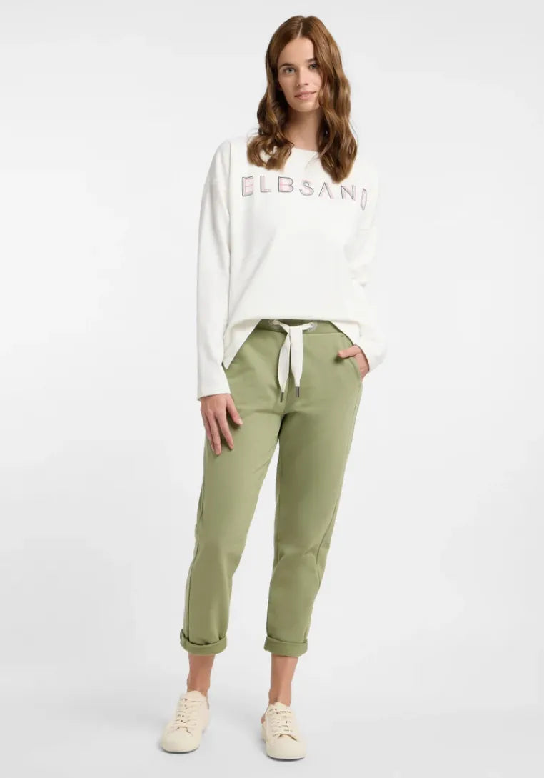 Elbsand Damen Sweatshirts  Cloud Wh