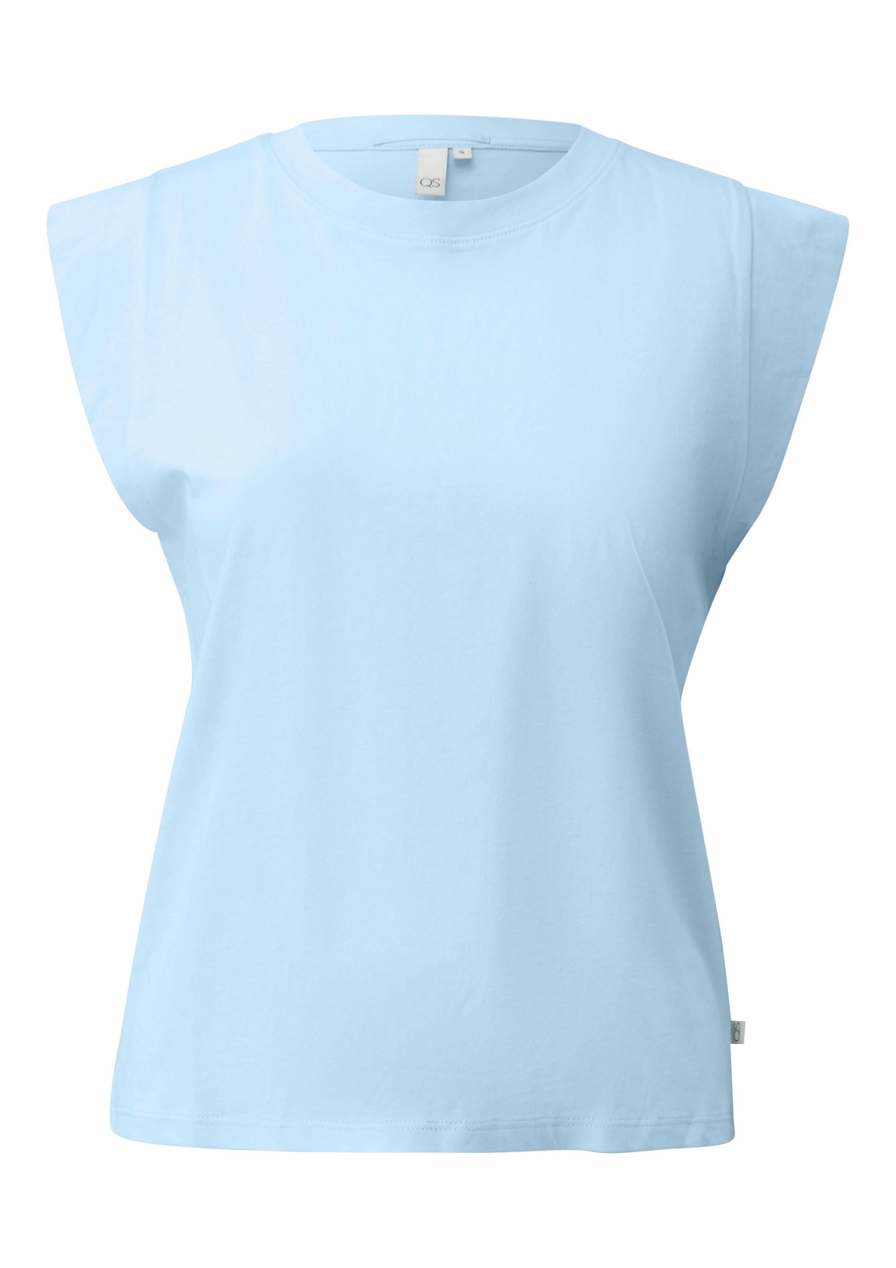 QS by S.Oliver Damen T-Shirts Blue