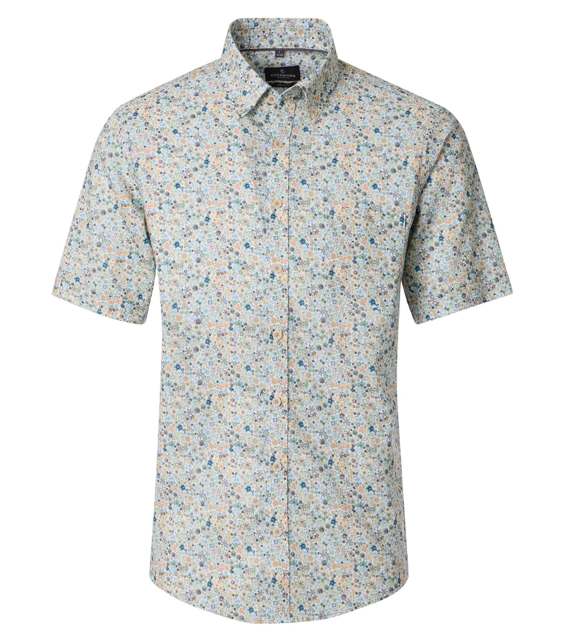 Casa Moda Herren Hemden kurz  Orange