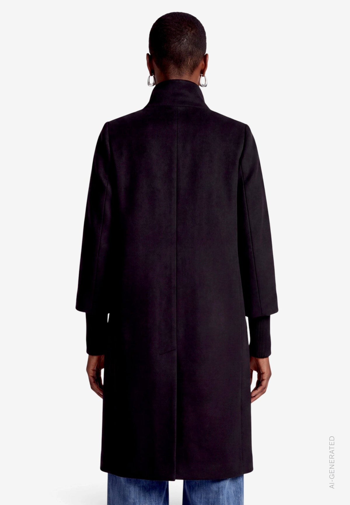 Zero Damen Mantel Black Beauty